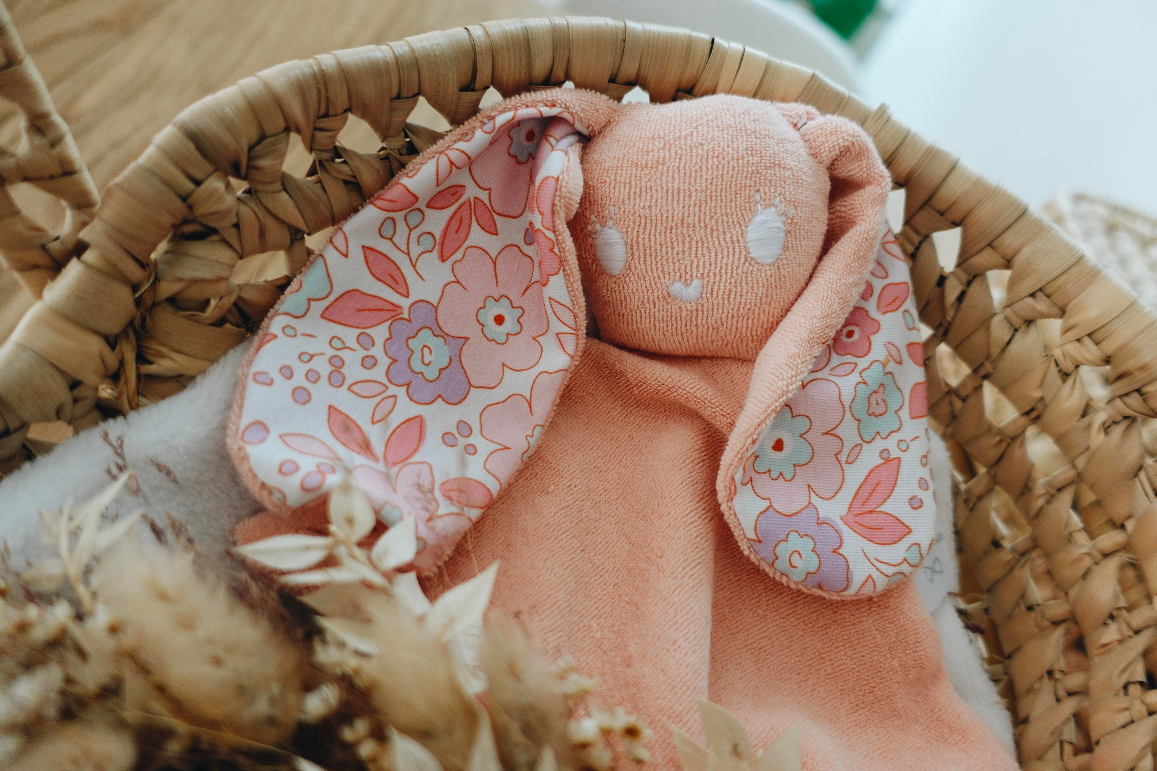PROTOTYPE - Bébé Doudou Eponge - Mathilde