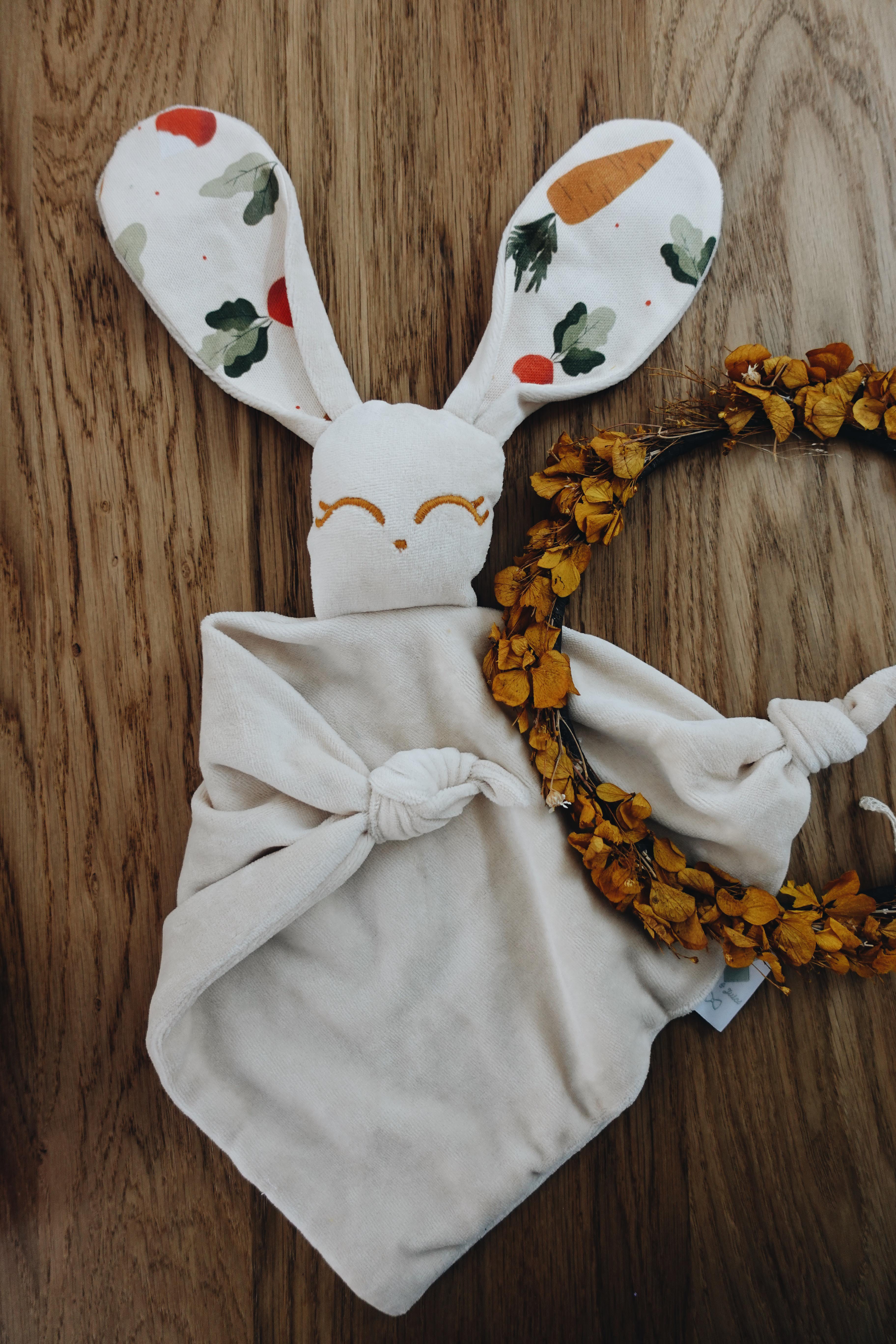 Doudou Velours Gaufrette - Potager