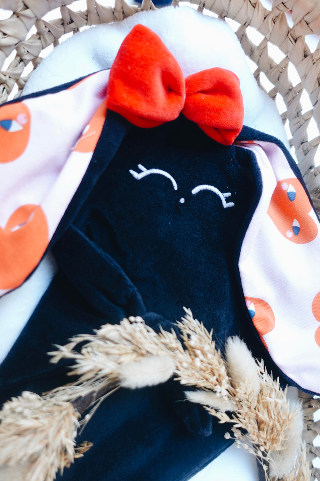 Doudou Velours Mini Noeuds - Lucette