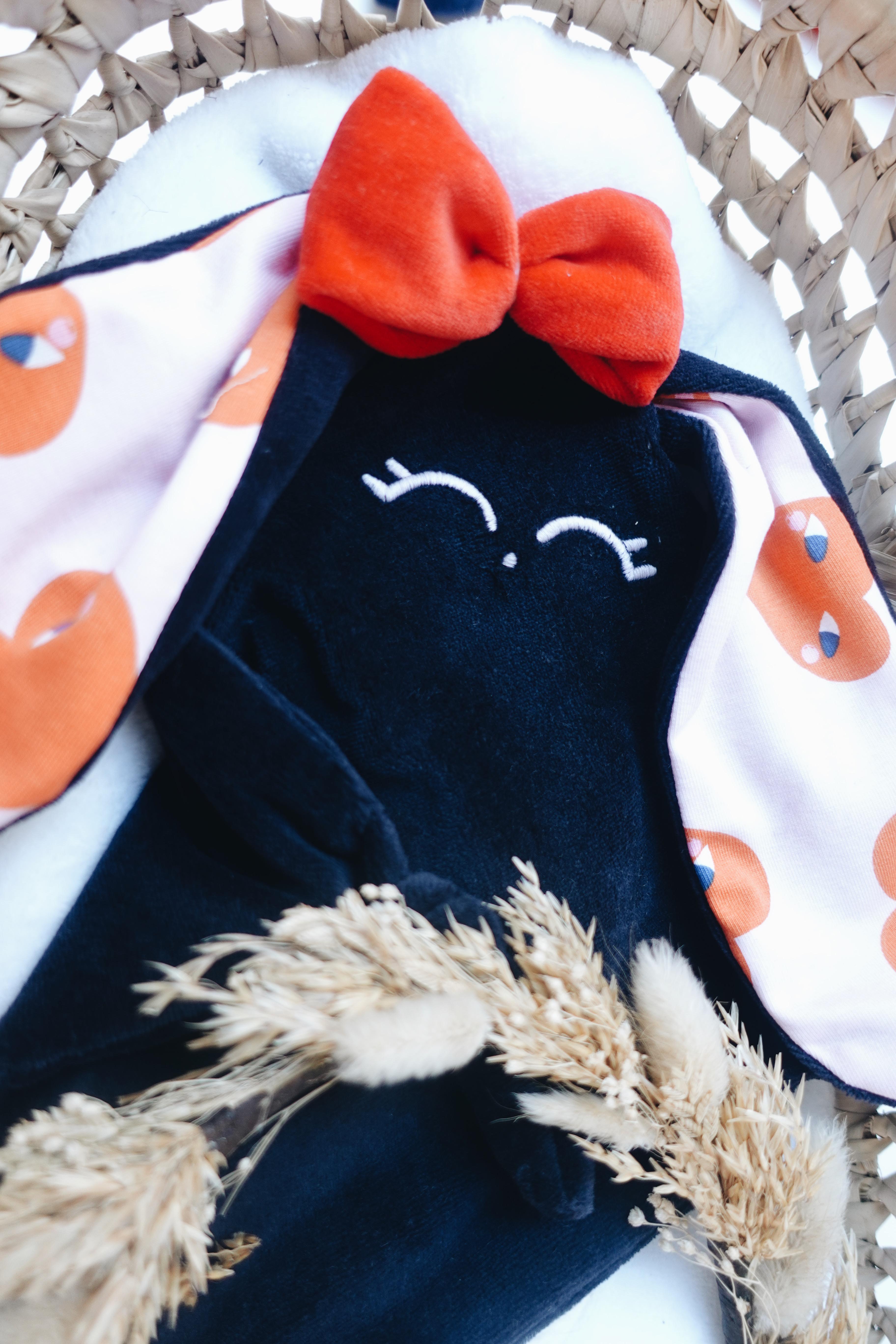 Doudou Velours Mini Noeuds - Lucette