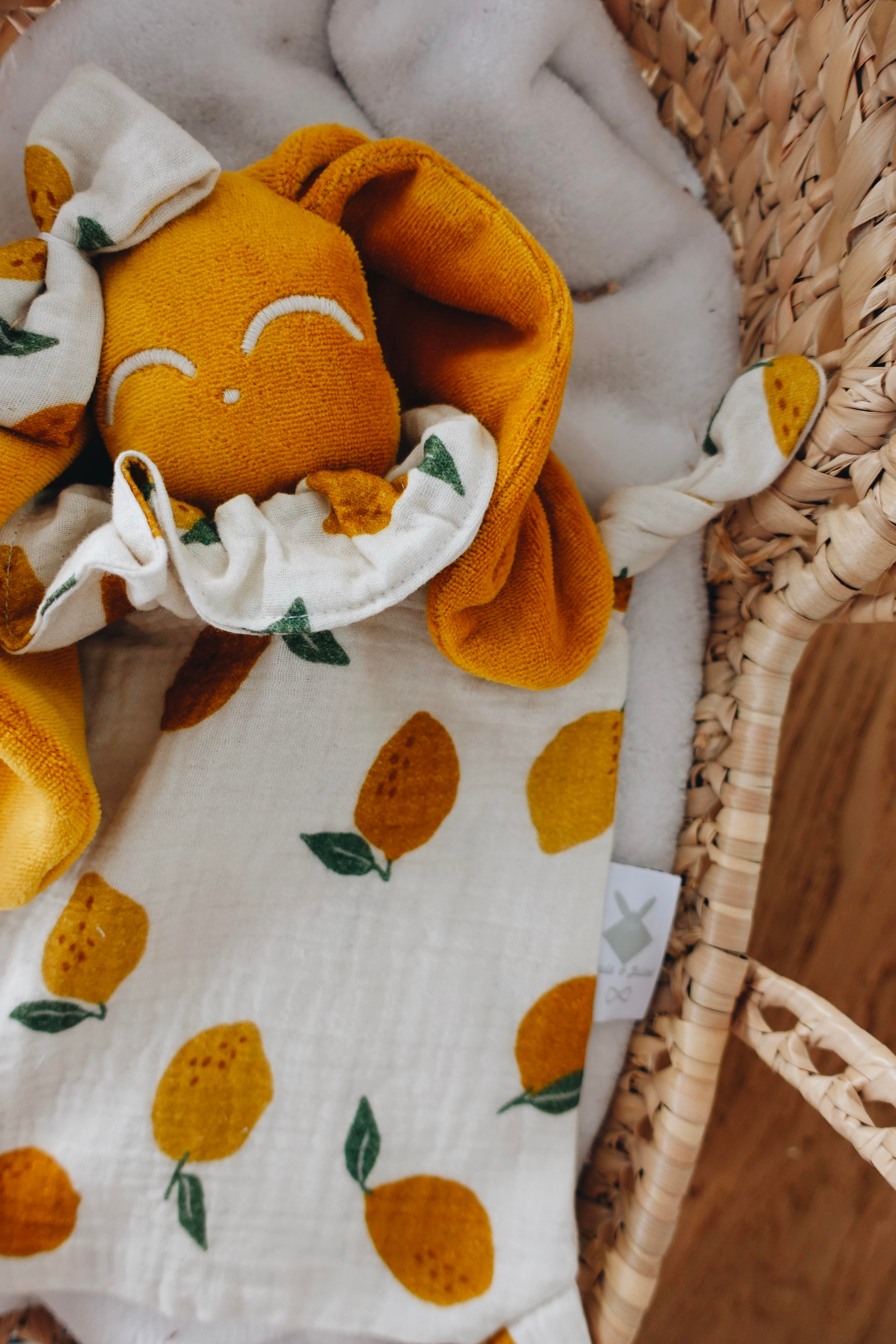 PROTOTYPE - Doudou Mousseline Big Lemons