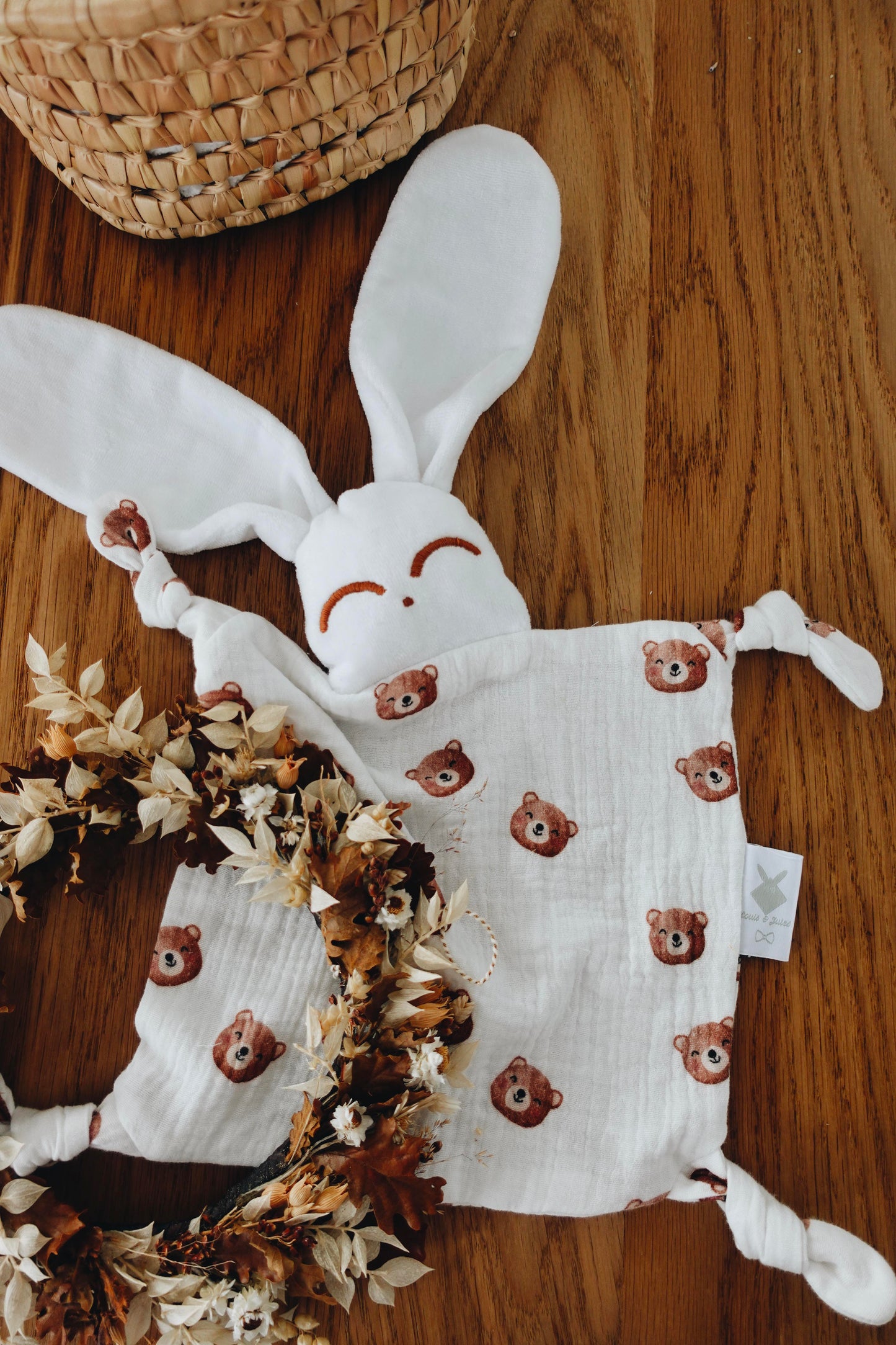 Doudou Mousseline Sweet Bears