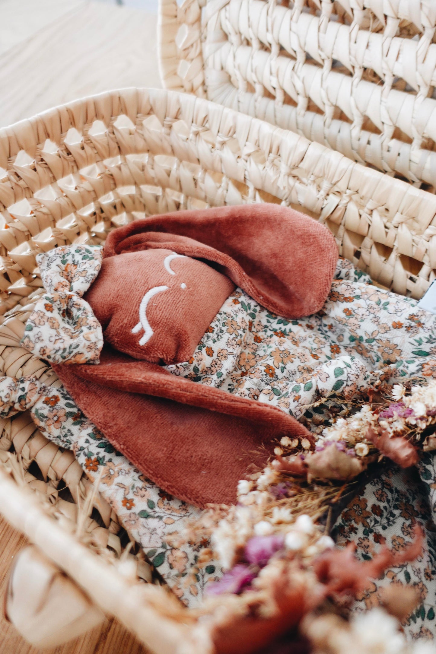 Doudou Mousseline Fleurs