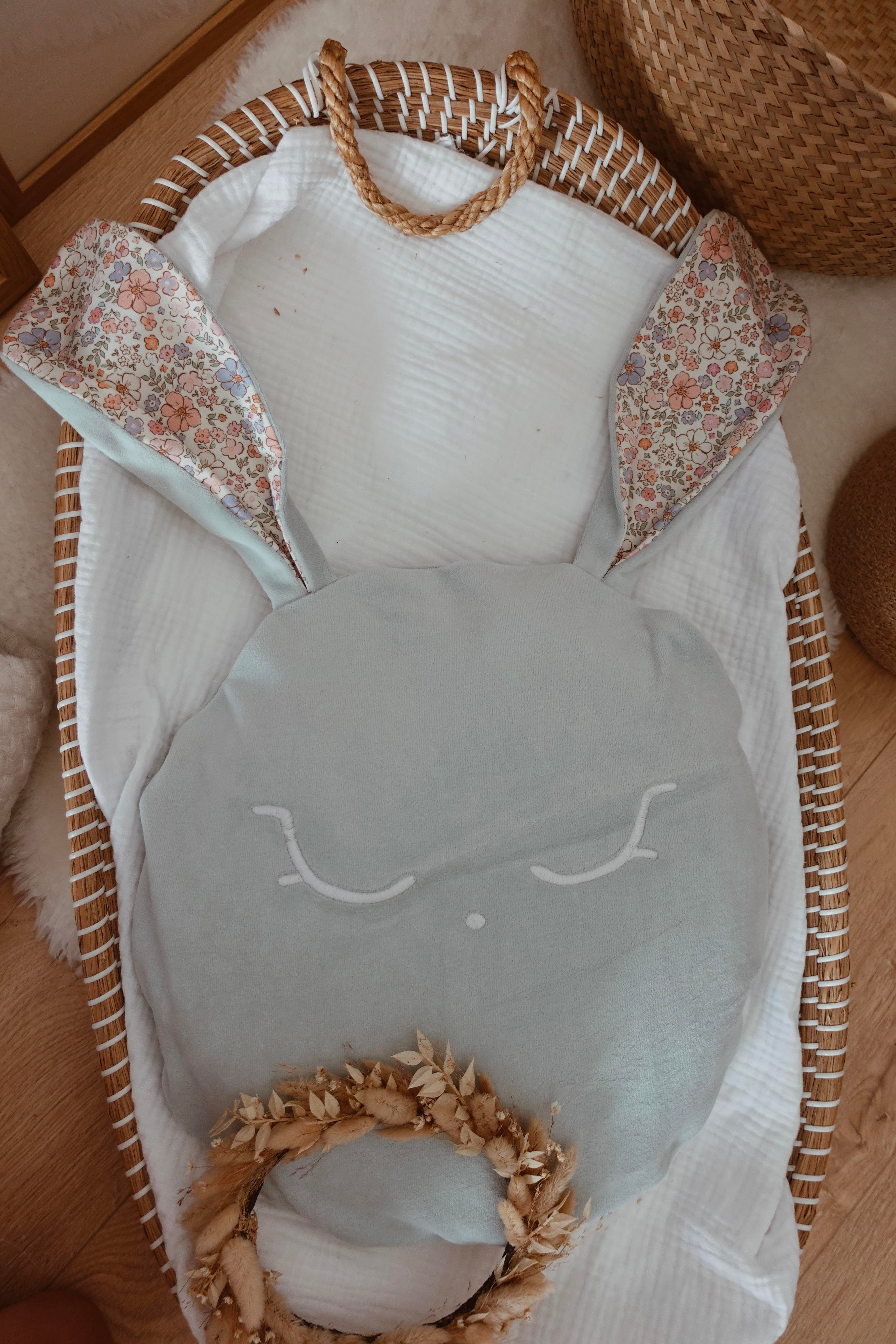 Petit Coussin Velours - Blush et Pastel