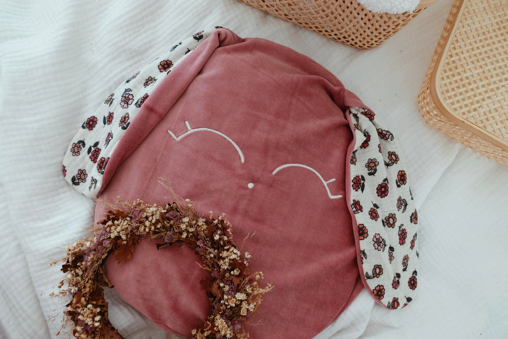 Petit Coussin Velours - Vintage Floral