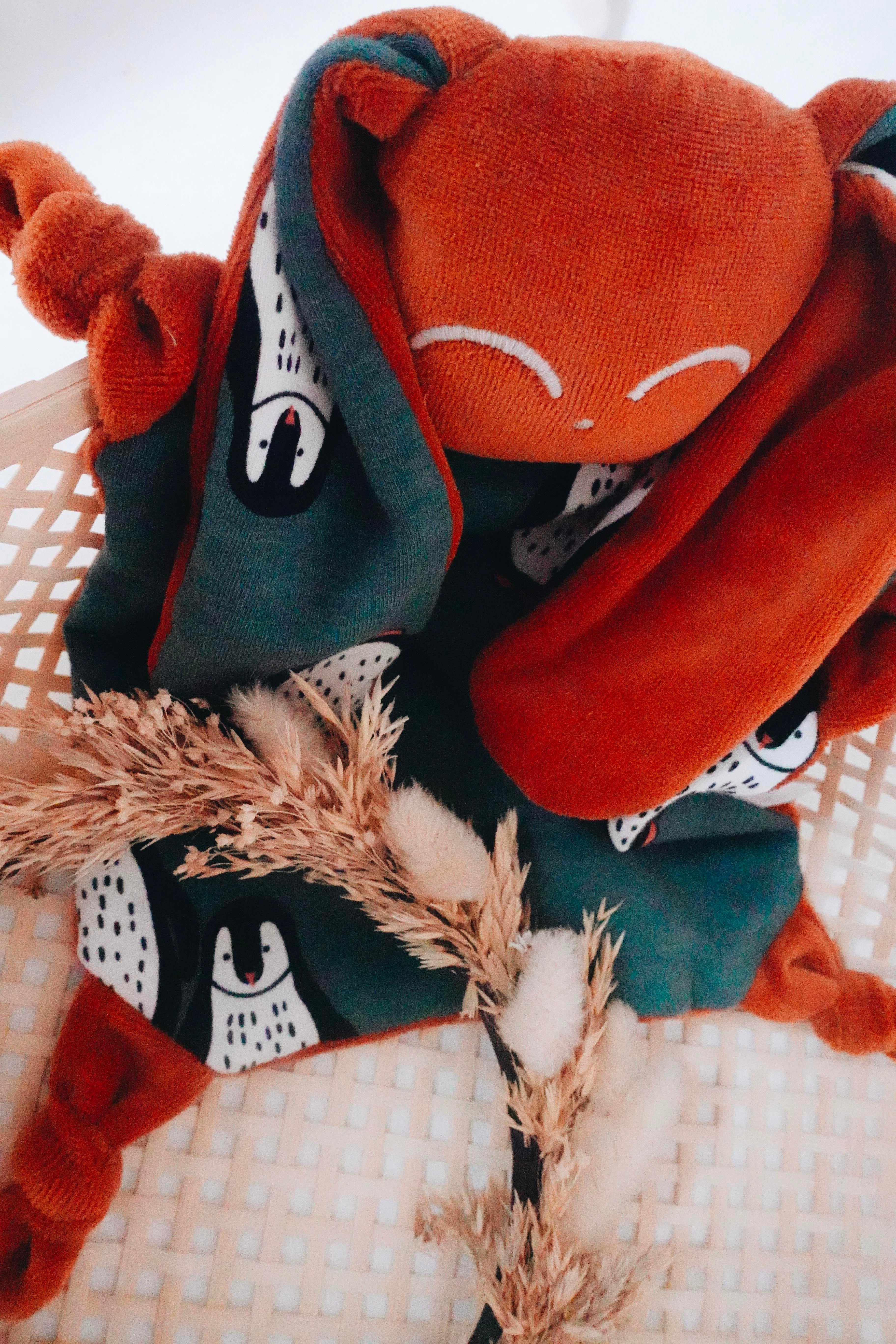 Doudou Velours Chouchou – Pingouins