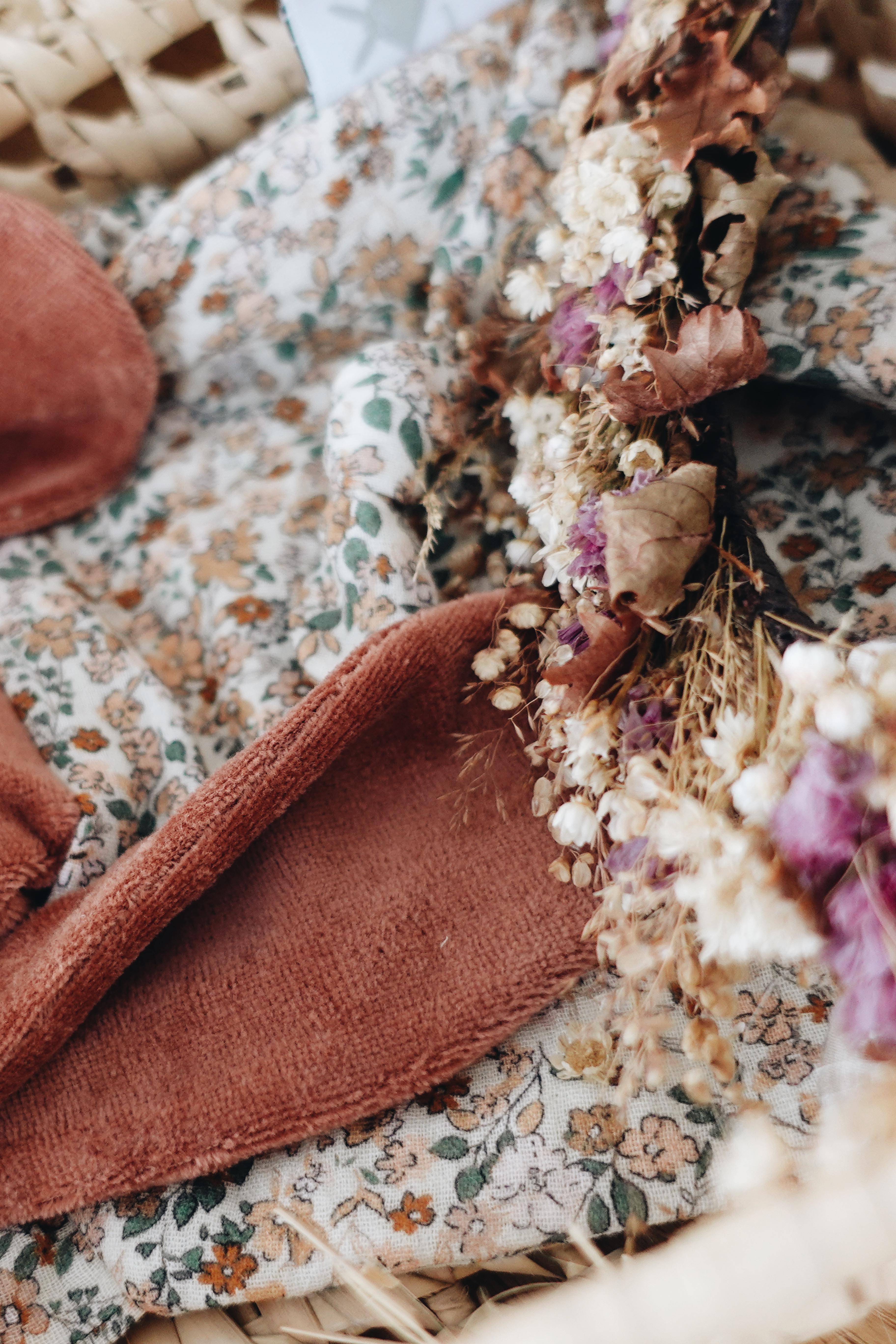 PROTOTYPE - Doudou Mousseline Fleurs