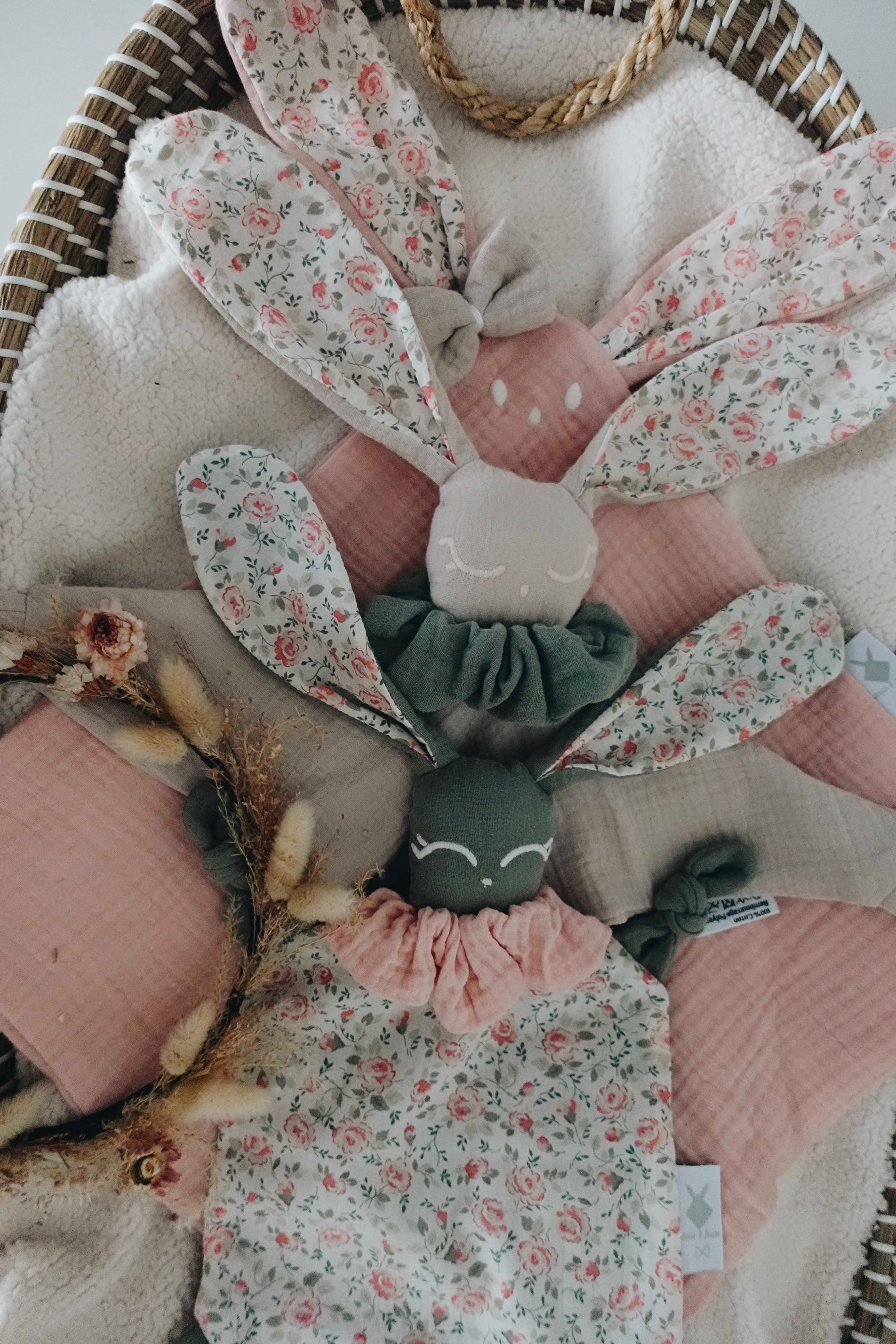 Doudou Lange Cocooning Noeuds - Pomponella