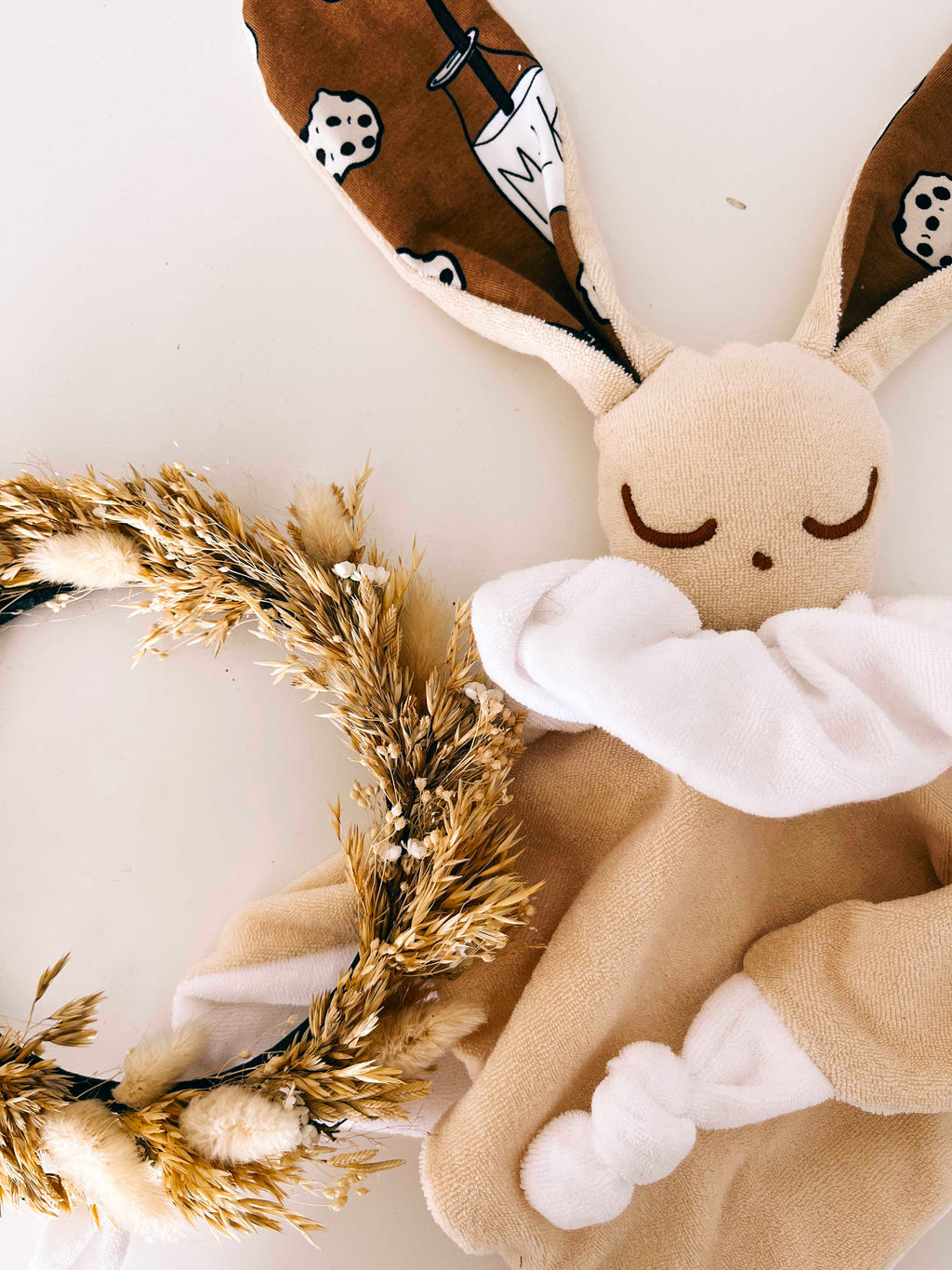 Doudou Eponge Câlin Noeuds - Milk and Cookies