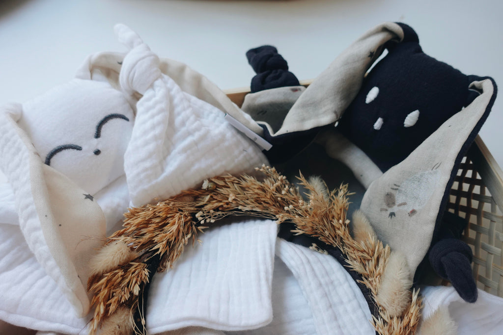 Doudou lange Gaufrette - Moutons