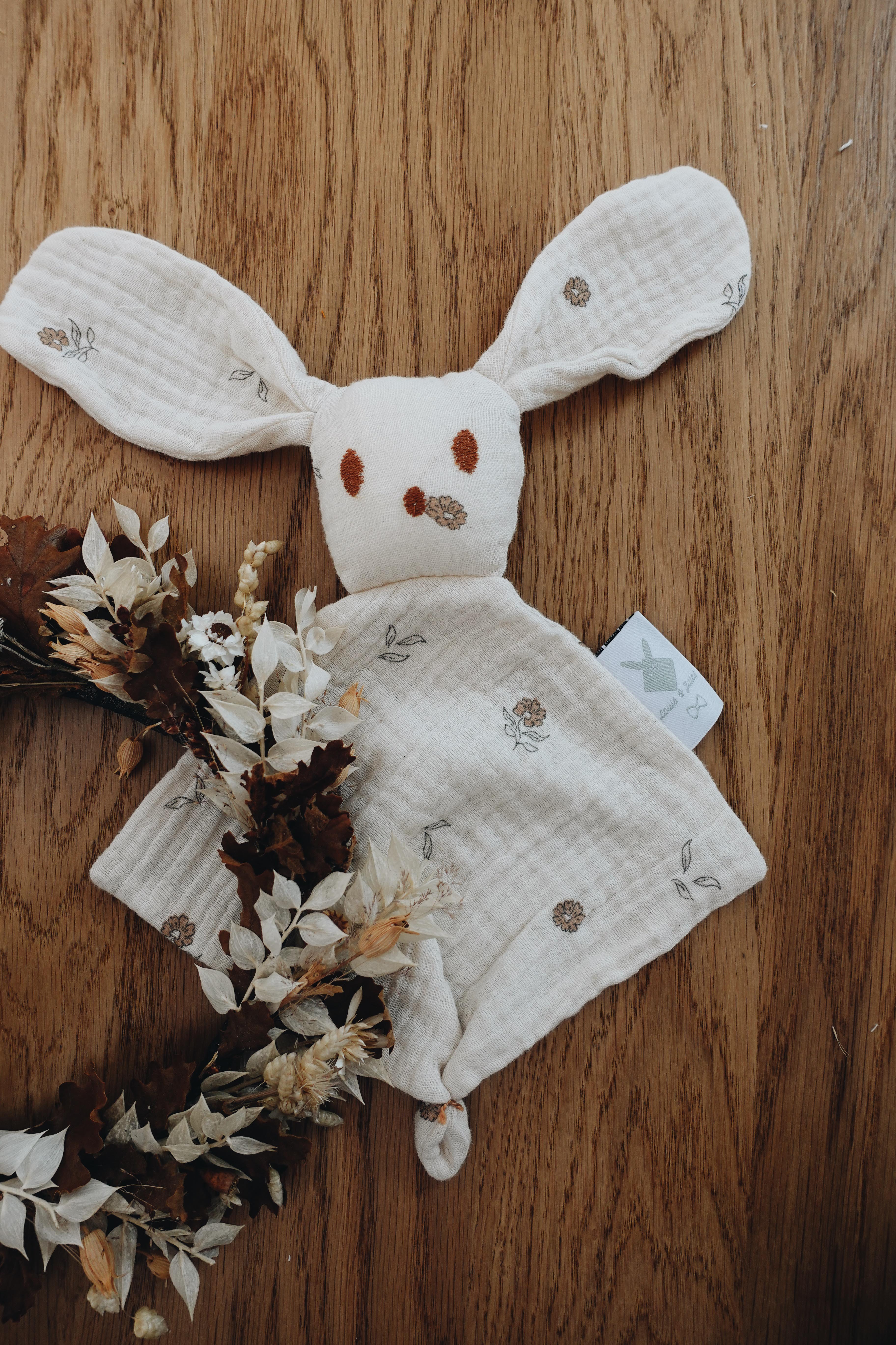 PROTOTYPE - Bébé Doudou Lange - Tiny Flowers
