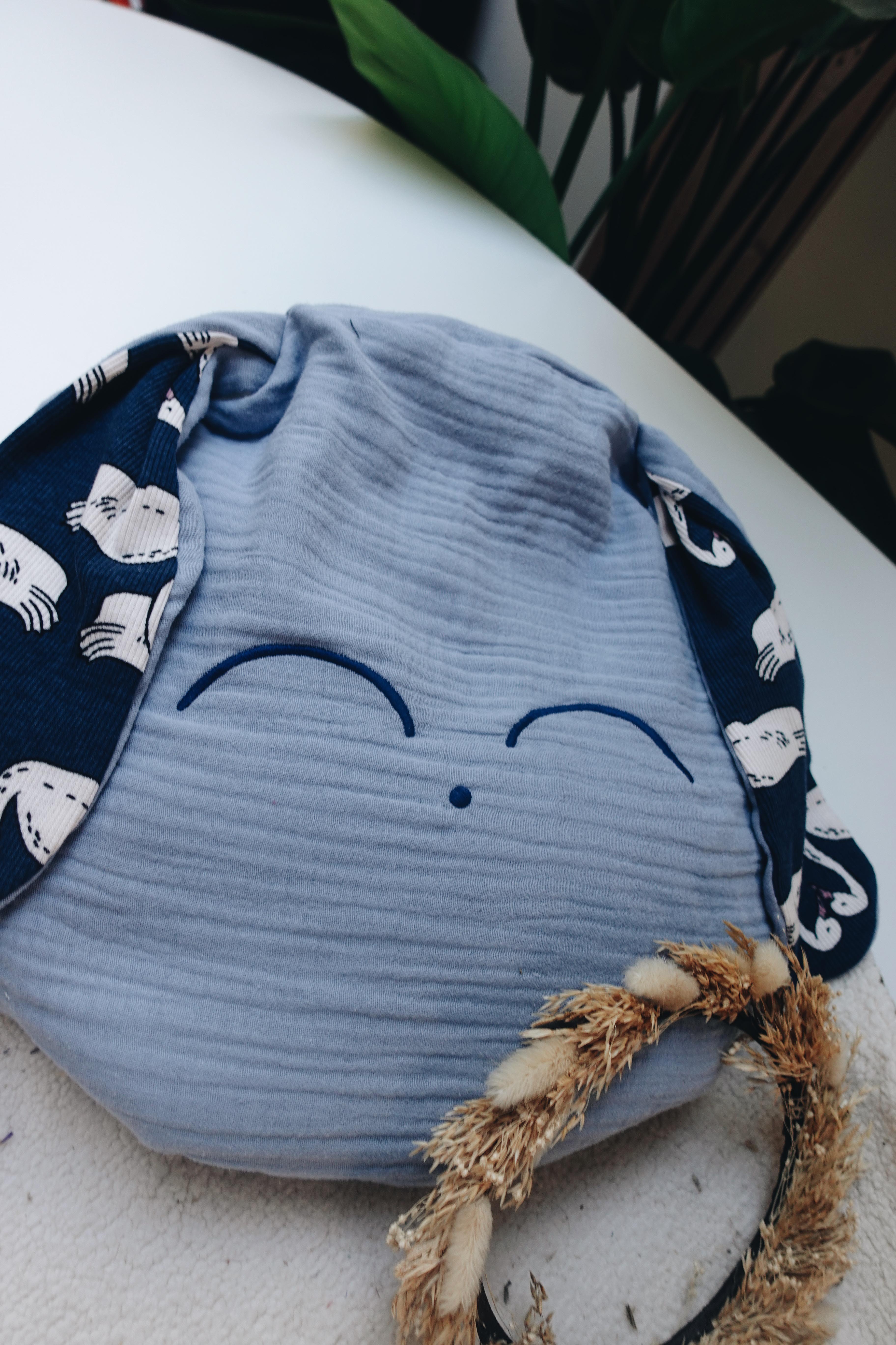 Petit Coussin Lange - Blue Swan