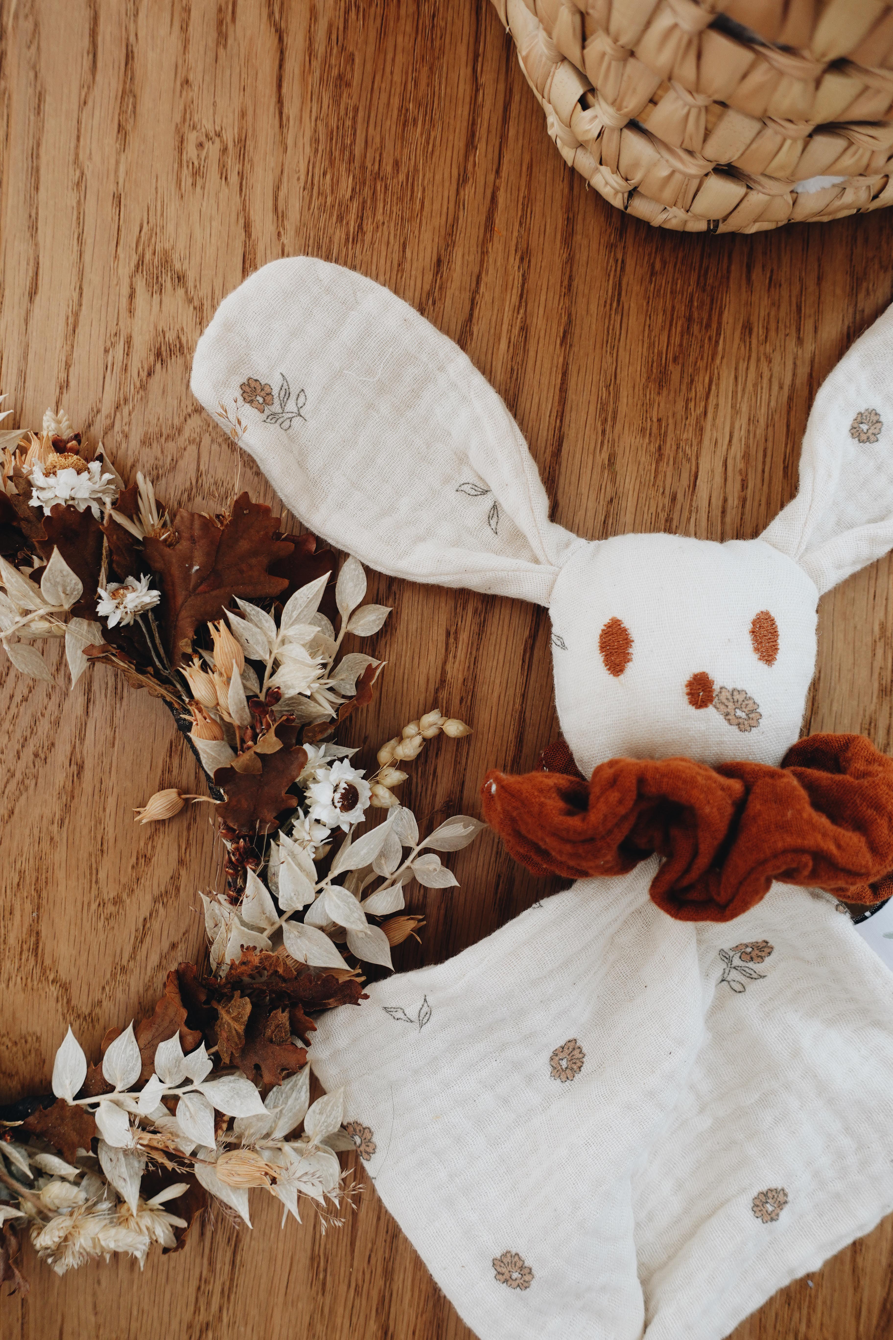 PROTOTYPE - Bébé Doudou Lange - Tiny Flowers