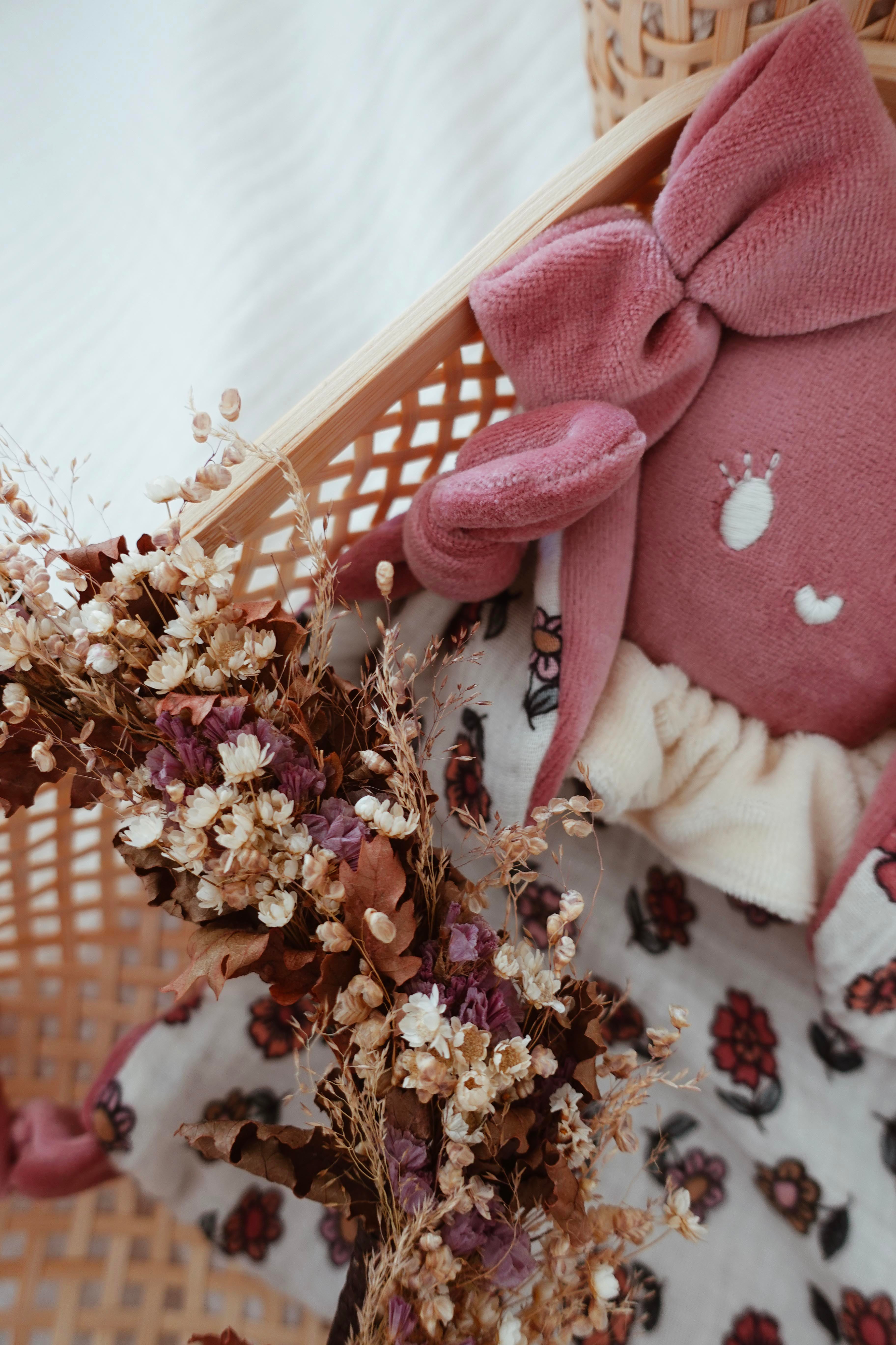 Doudou Velours Chouchou - Vintage Floral