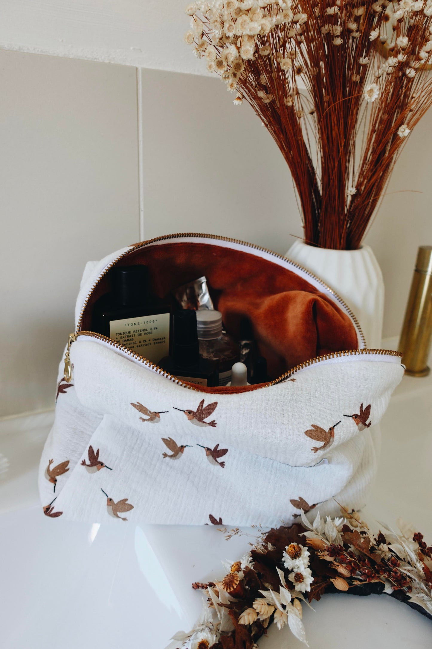 Trousse de Toilette - Oiseaux