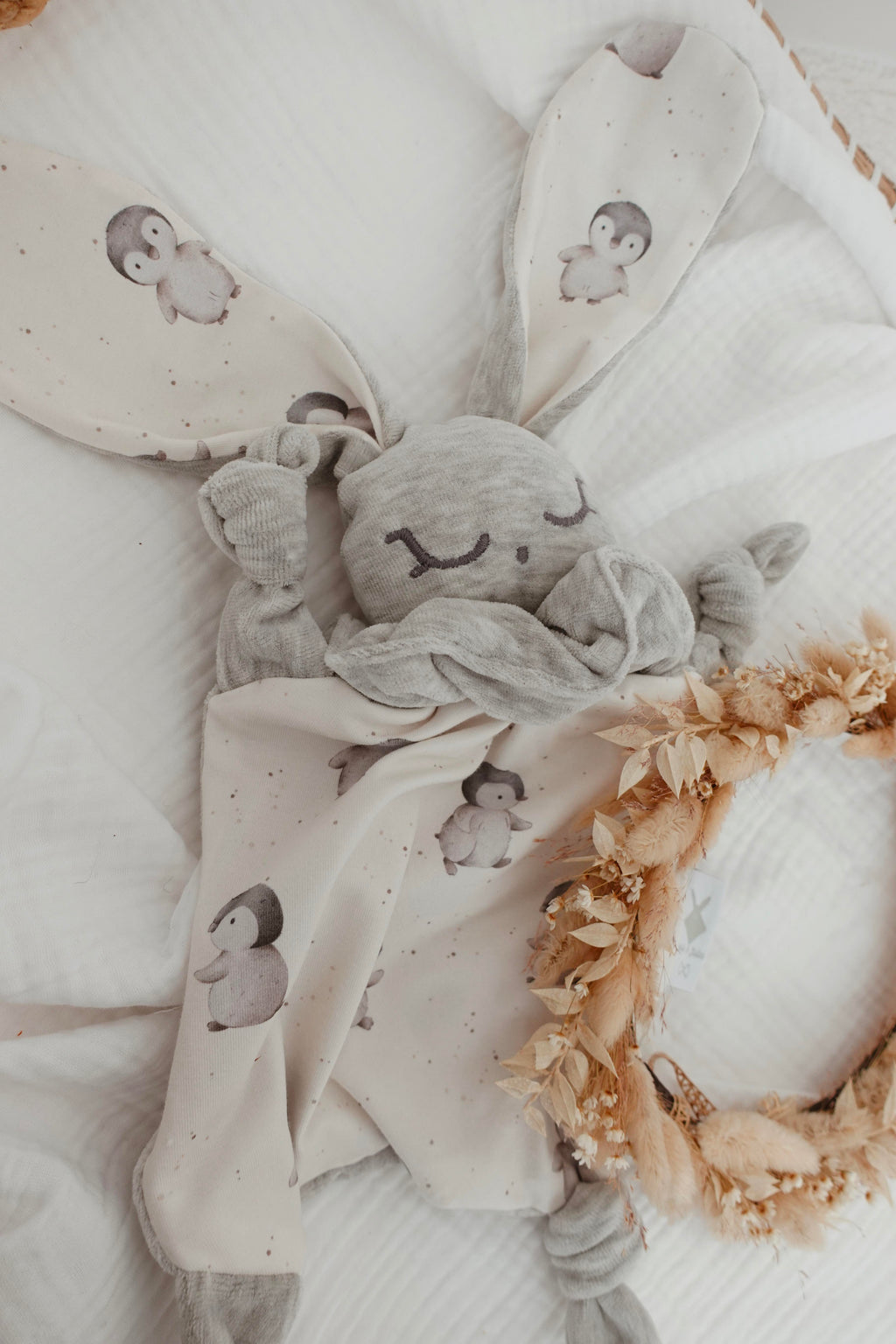 Doudou Velours Chouchou - Pinguins