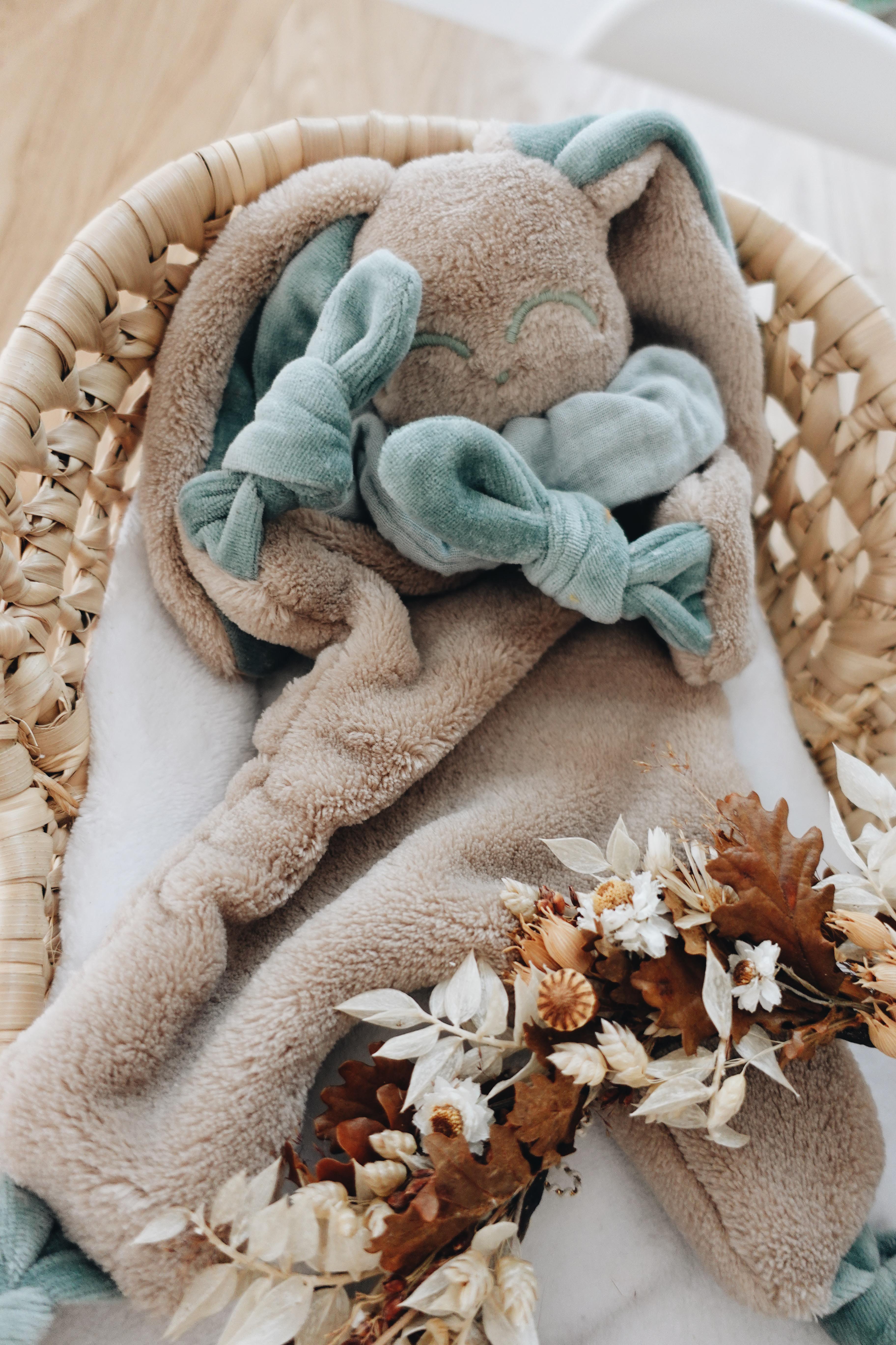 Doudou Toudoux Menthe/Sable