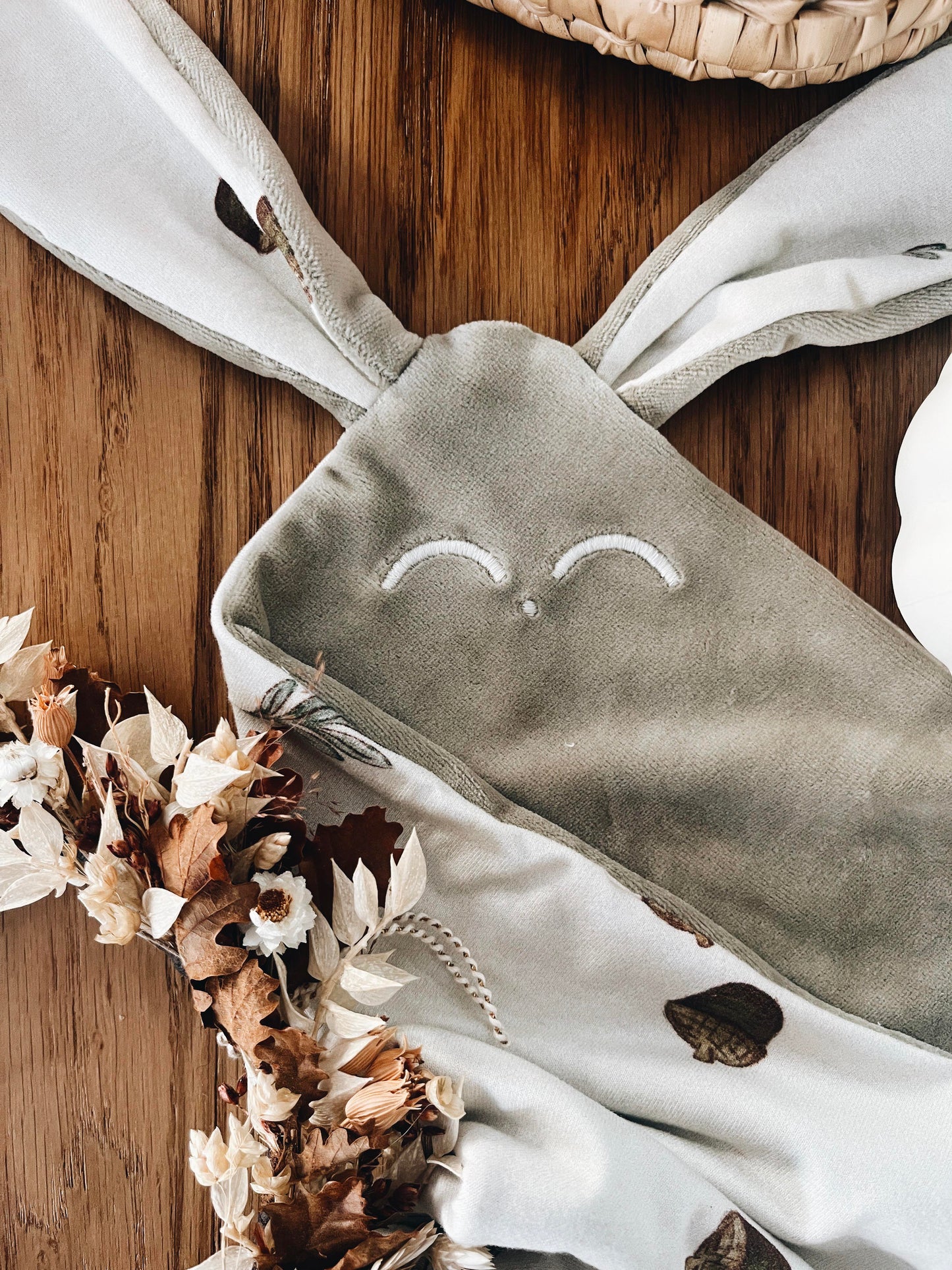 Doudou Velours Classique Noeuds - Acorns and Leaves