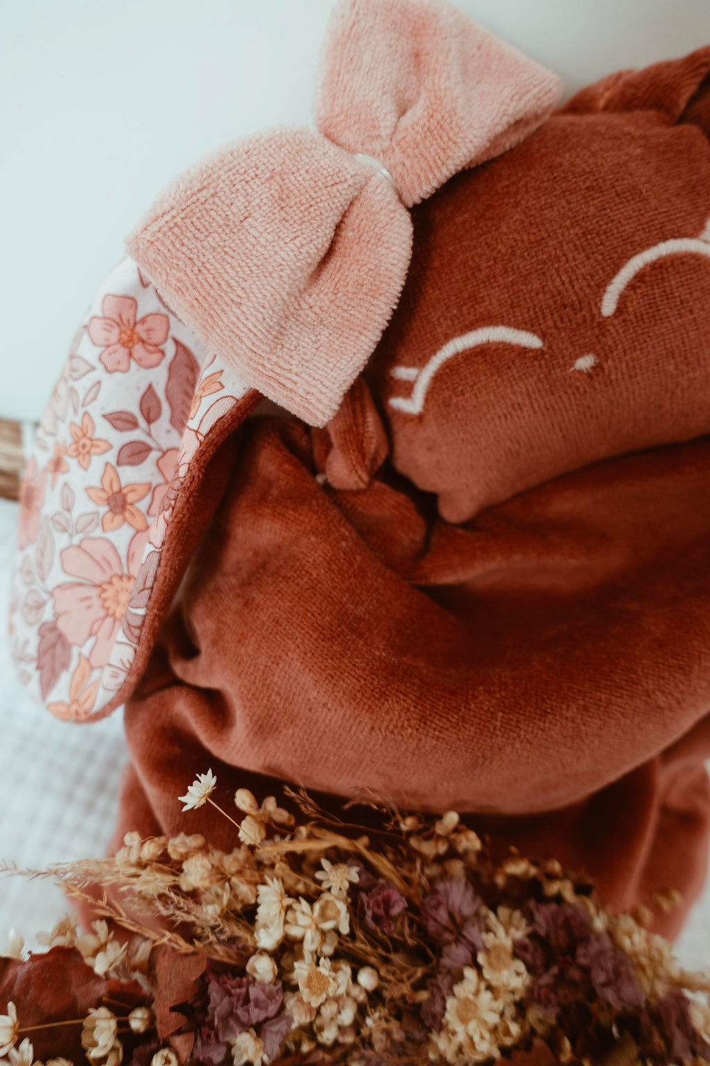 Bouillotte noyaux de cerise Velours - Joy