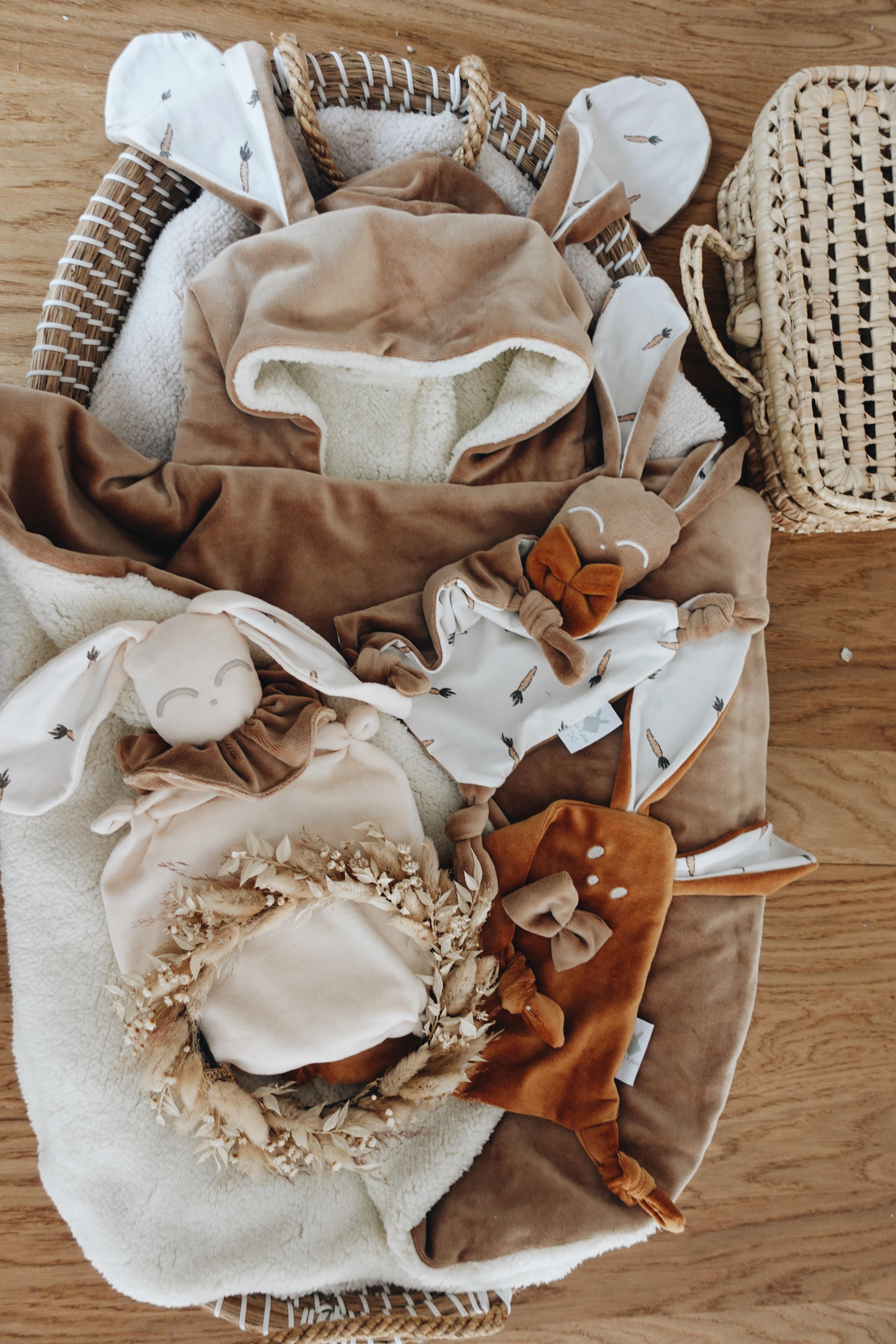 PROTOTYPE - Doudou Velours Chouchou - Carrots