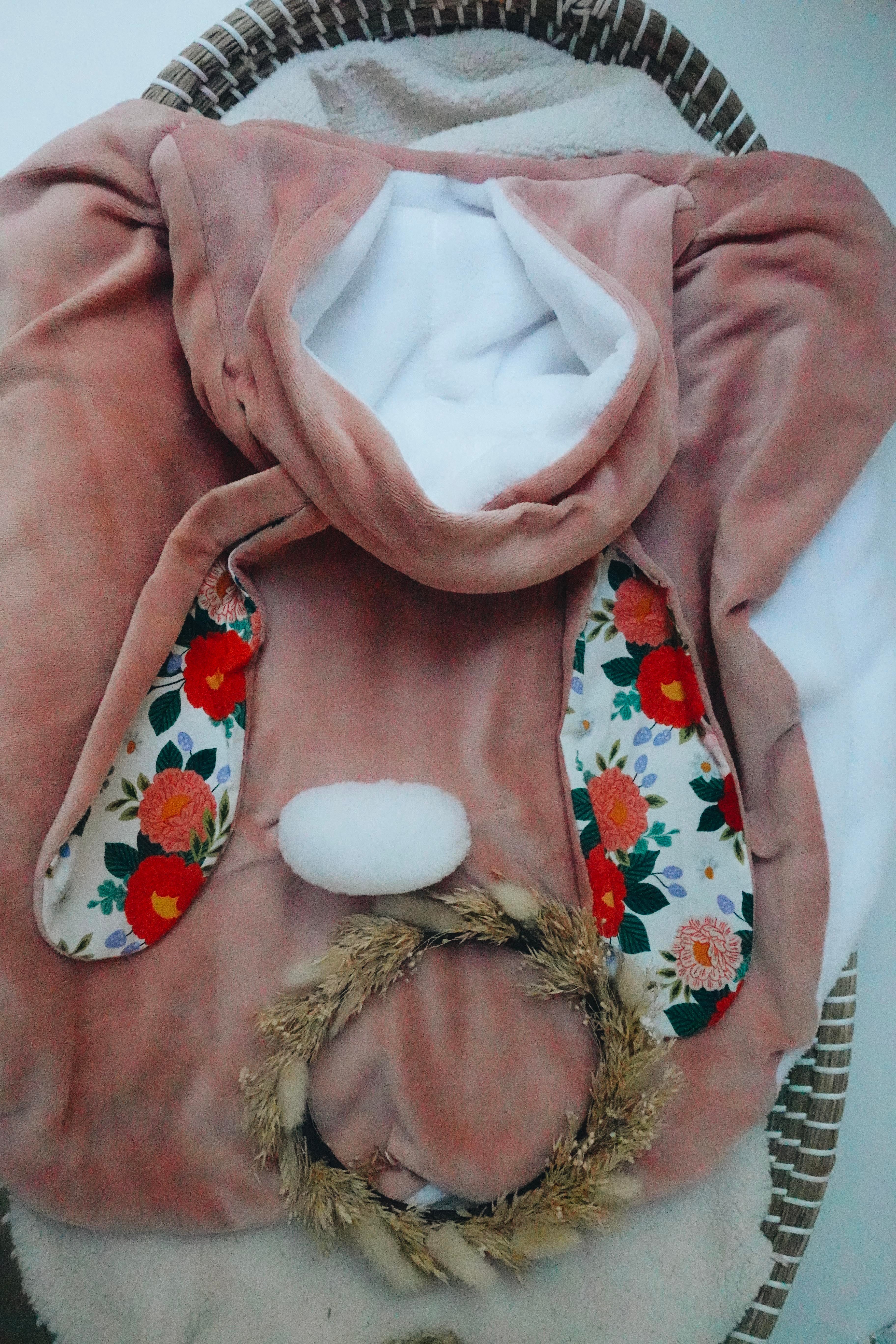 Poncho Velours - Wild Flora