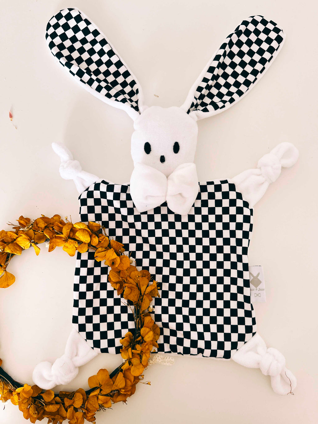Doudou Velours Chouchou – Chessboard