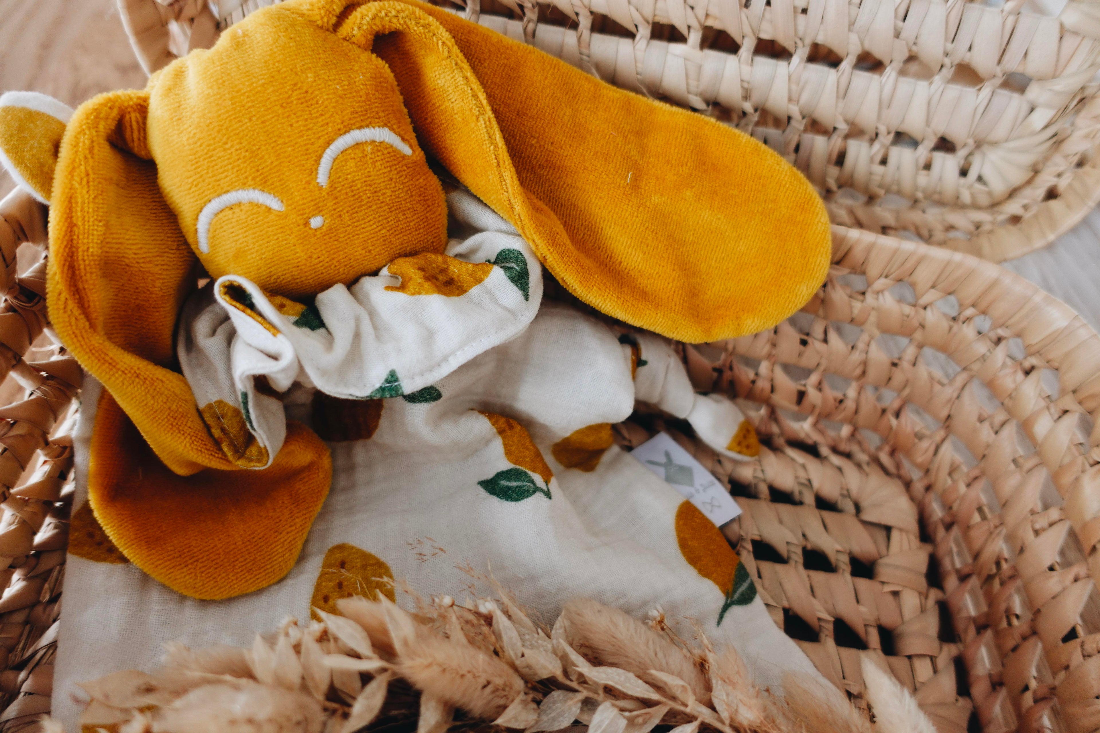 PROTOTYPE - Doudou Mousseline Big Lemons