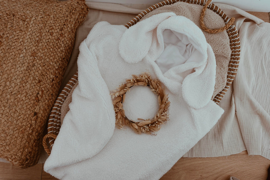 Poncho Pure - Moumoute épaisse Lait