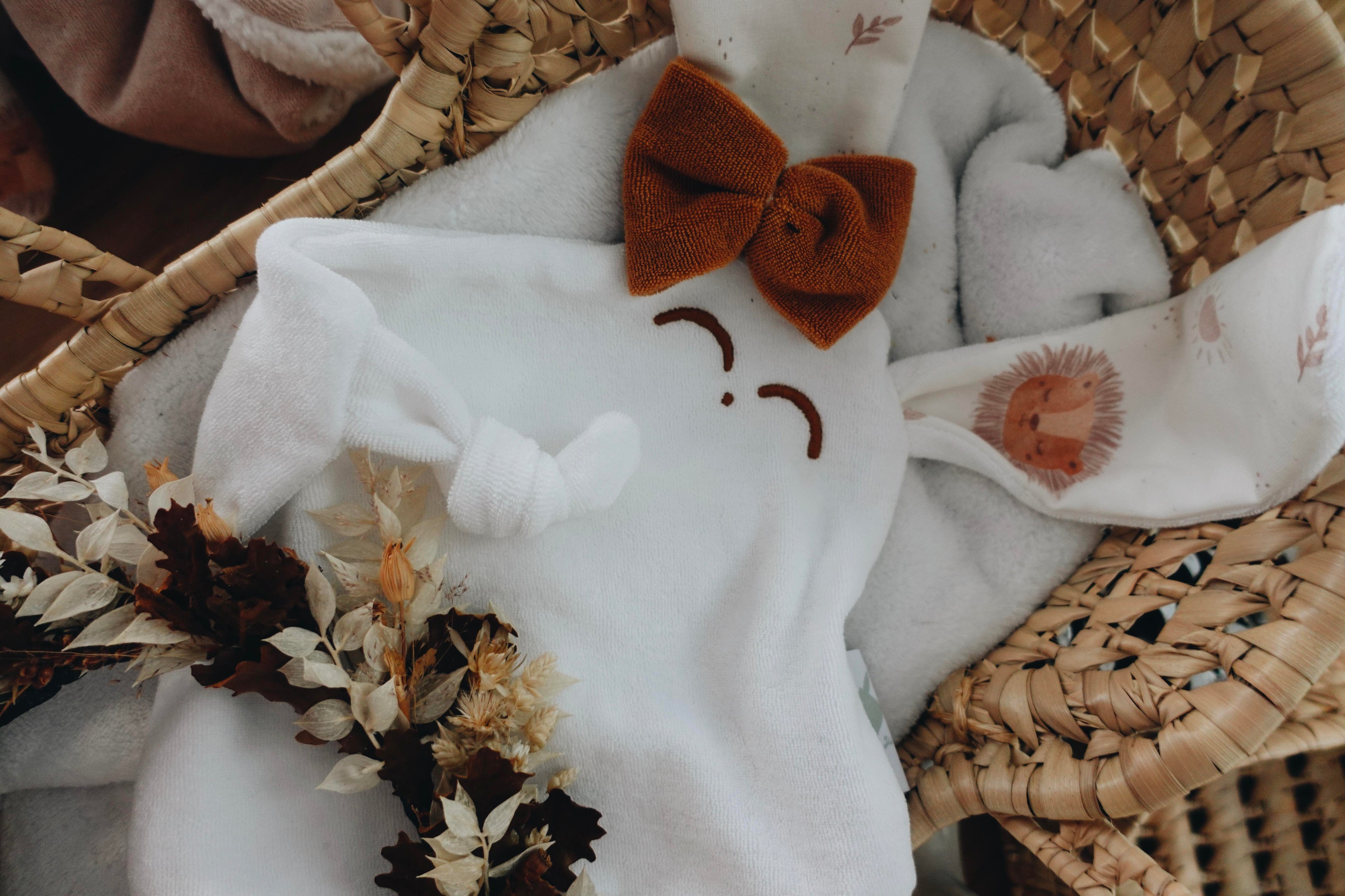 Doudou Eponge Mini Noeuds - Lionceau