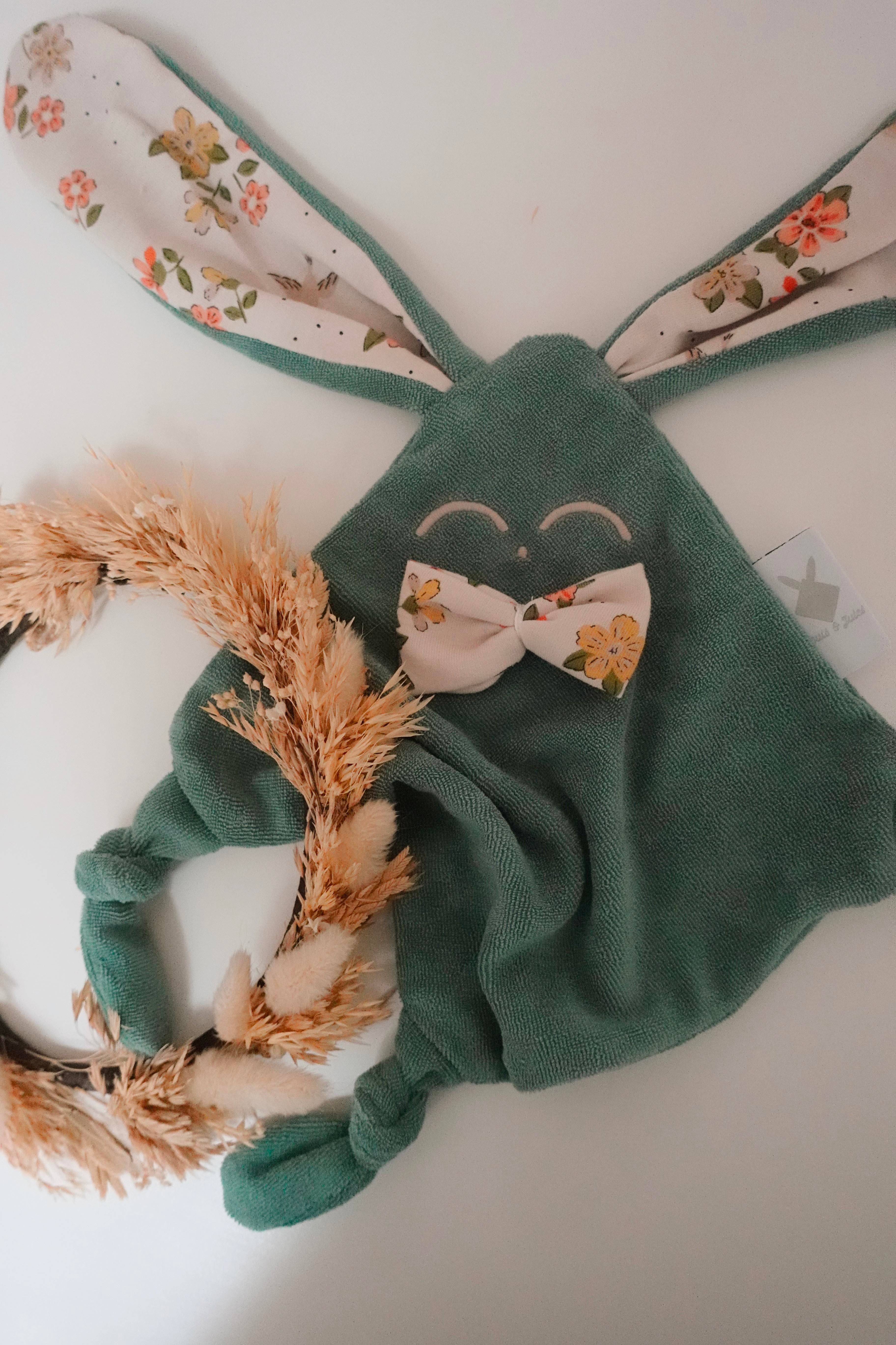 Doudou Eponge Mini Noeuds - Oisillons