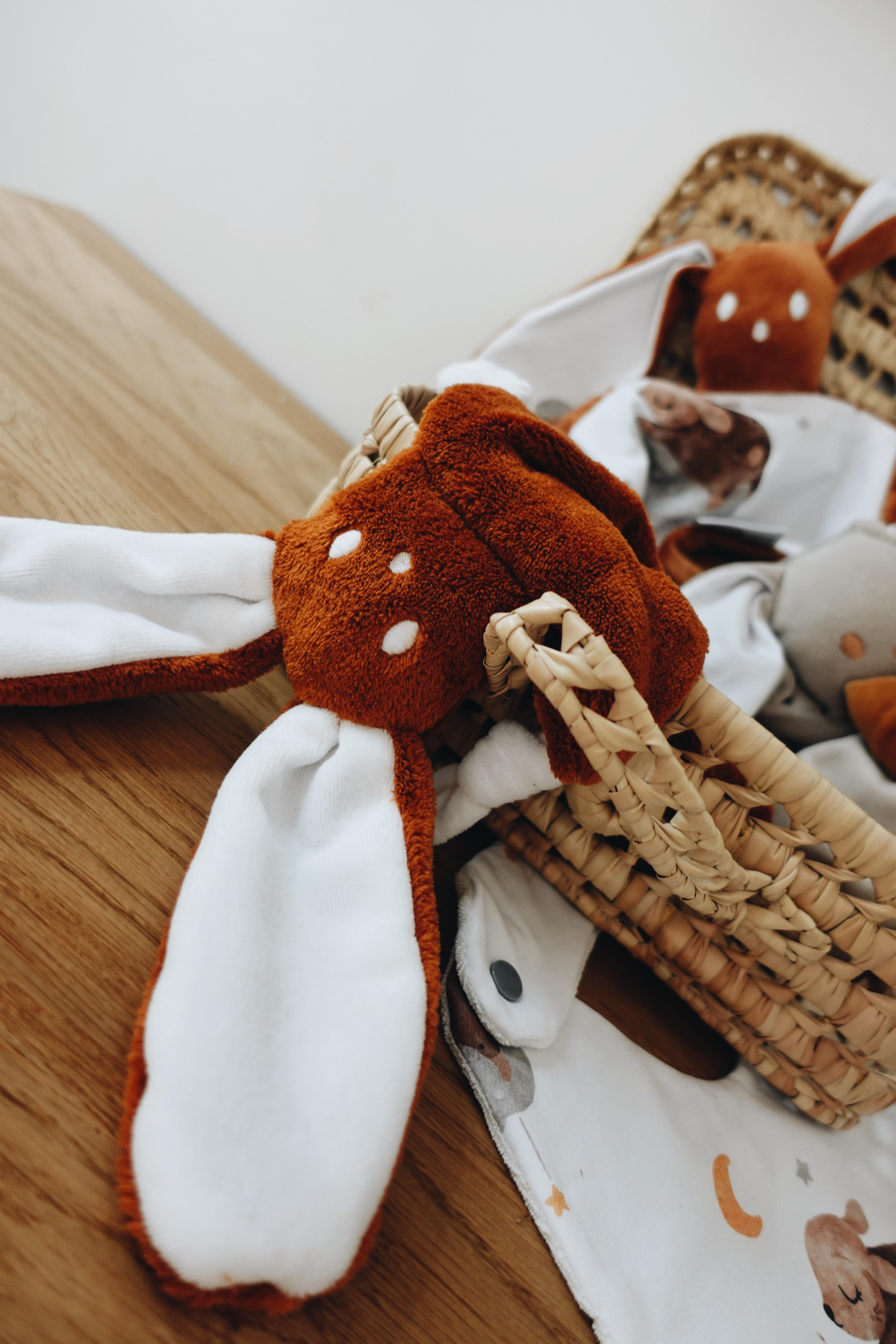 PROTOTYPE - Doudou Toudoux Blanc/Caramel