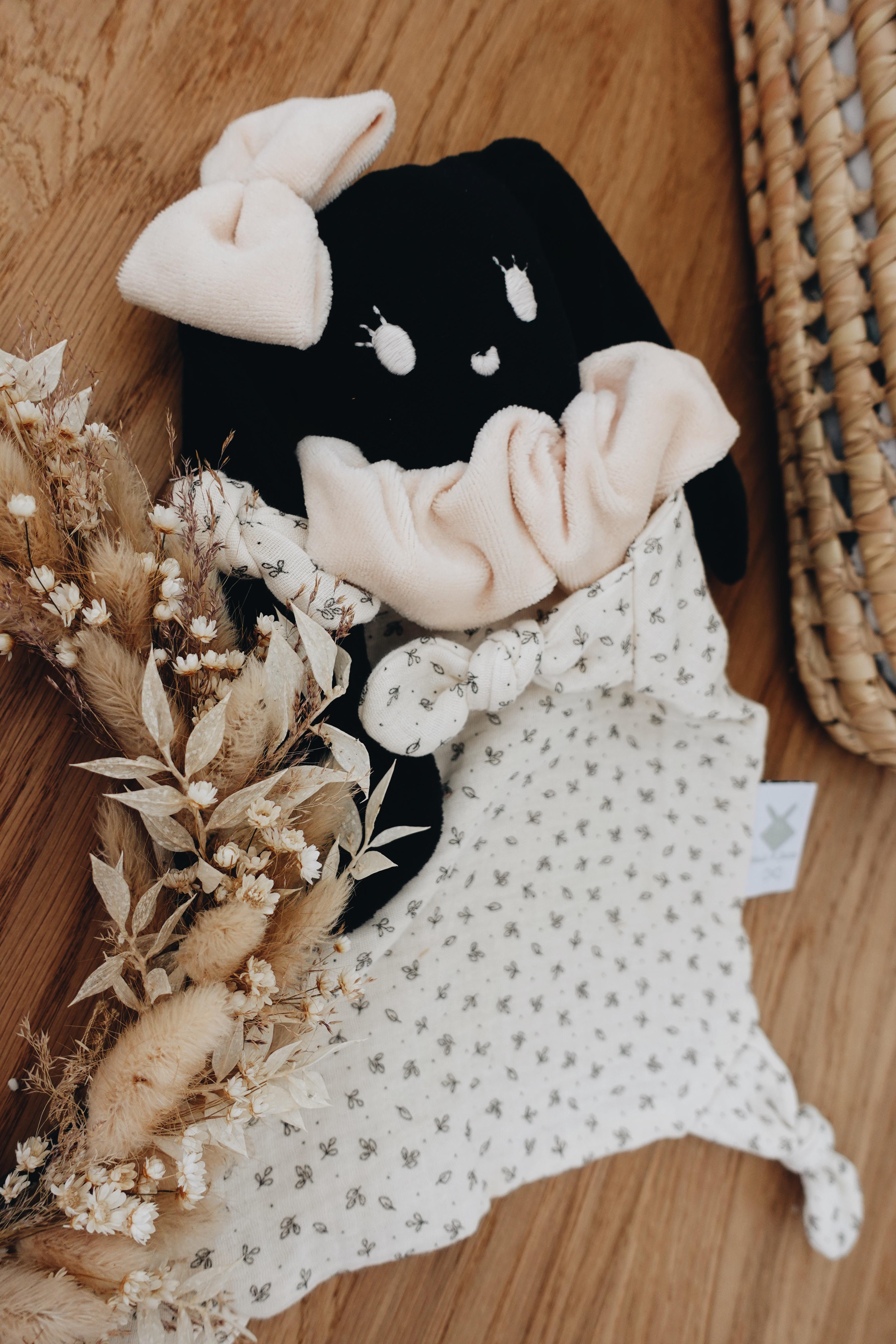 PROTOTYPE - Doudou Mousseline Feuilles