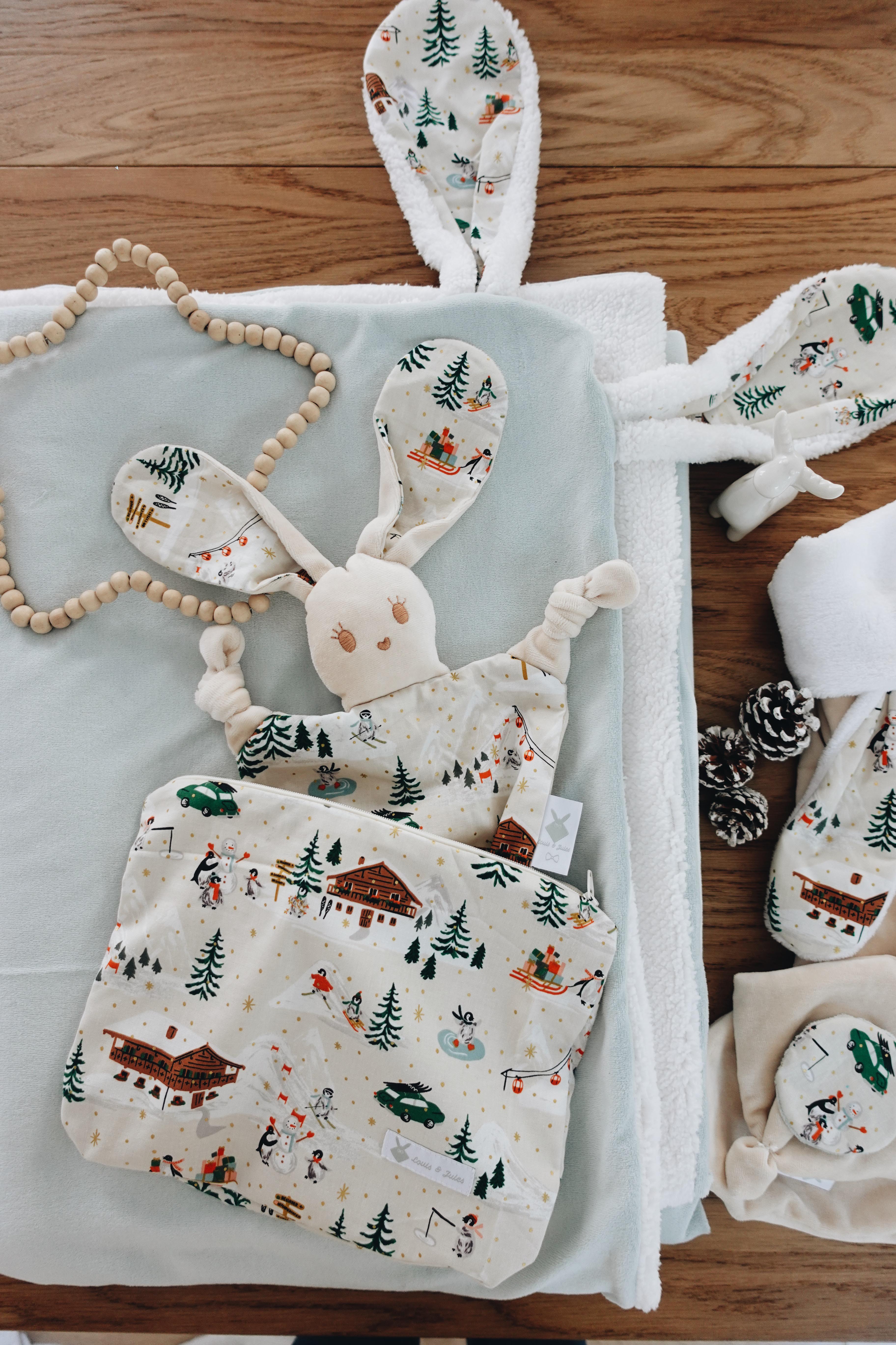 PROTOTYPE - Doudou Velours Chouchou - Penguin Village