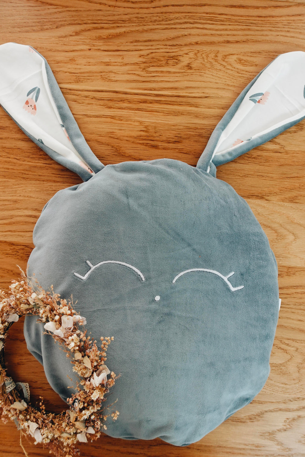 PROTOTYPE - Petit Coussin Velours - Happy Tulips