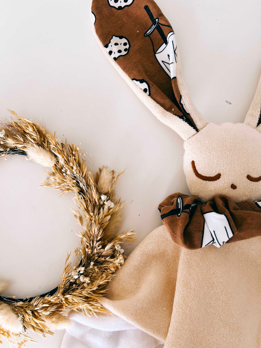 Doudou Eponge Câlin Noeuds - Milk and Cookies
