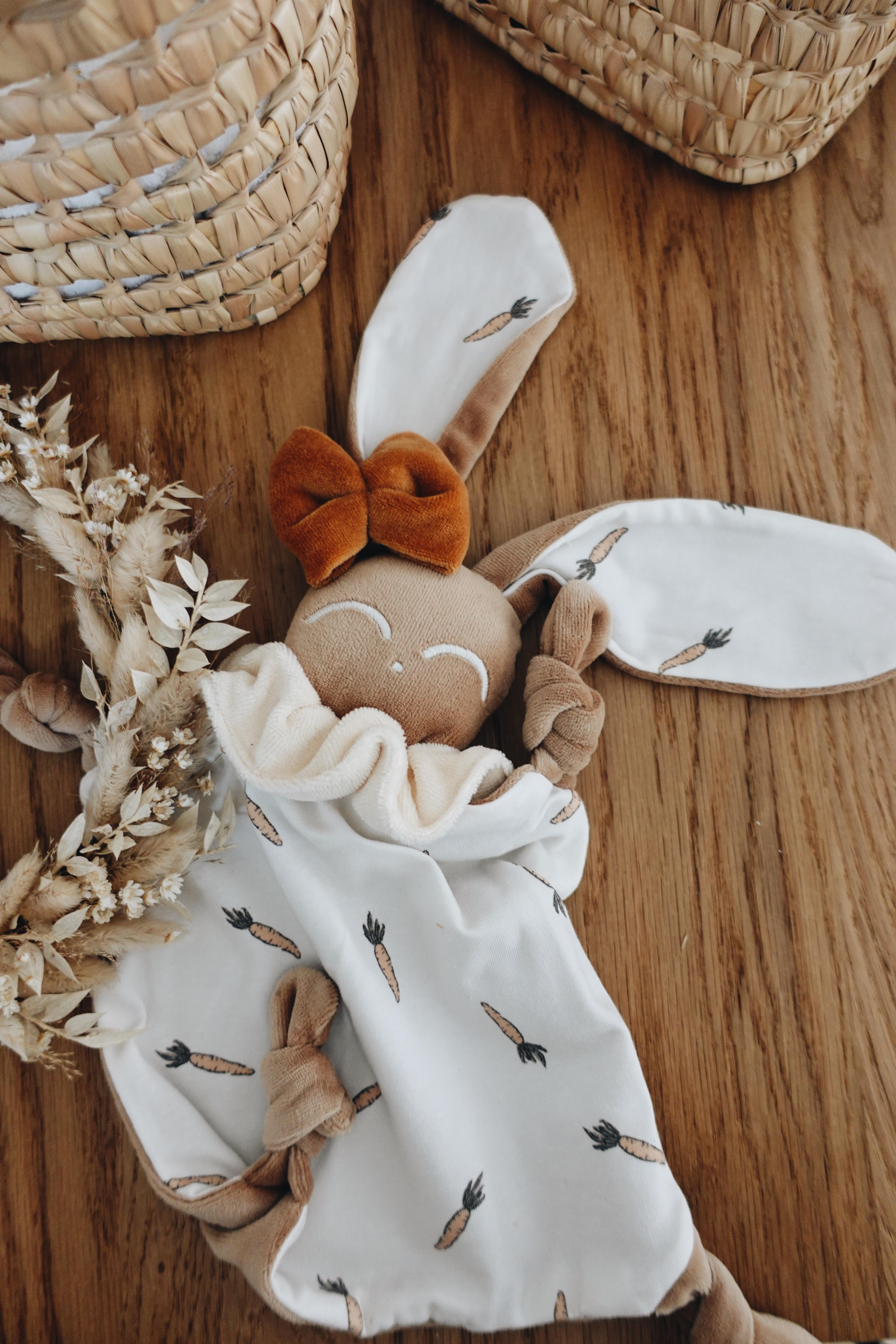 PROTOTYPE - Doudou Velours Chouchou - Carrots