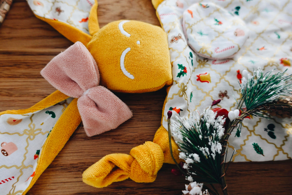 PROTOTYPE - Doudou Velours Chouchou - Holiday Argyle