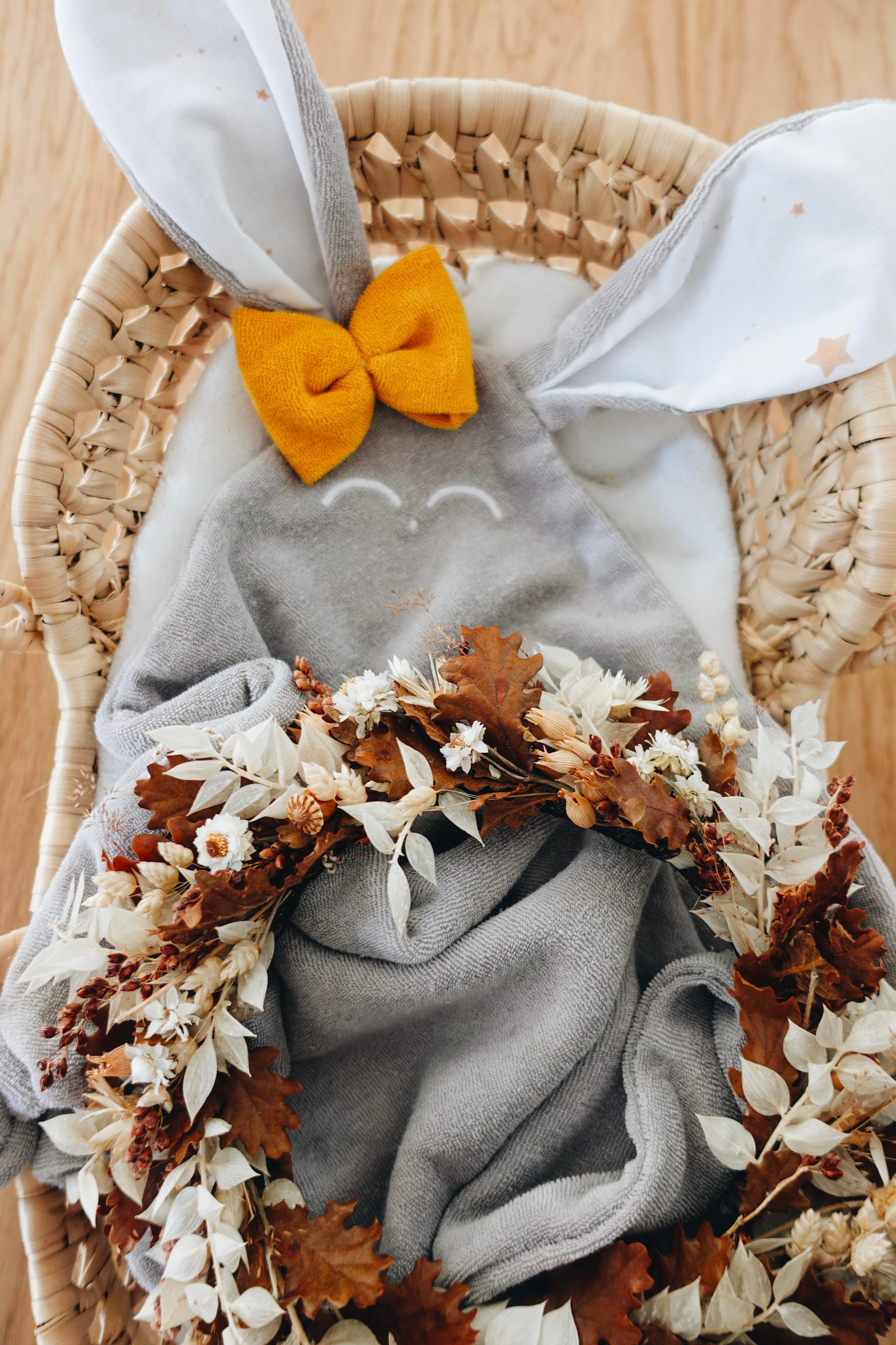 PROTOTYPE - Doudou Eponge Cocooning Noeuds - Cygne étoilé