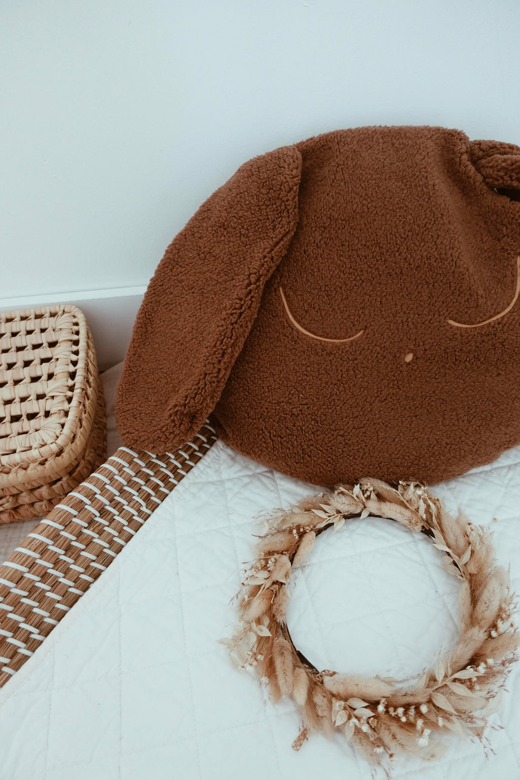 Petit Coussin Moumoute Pure - Épaisse Chocolat