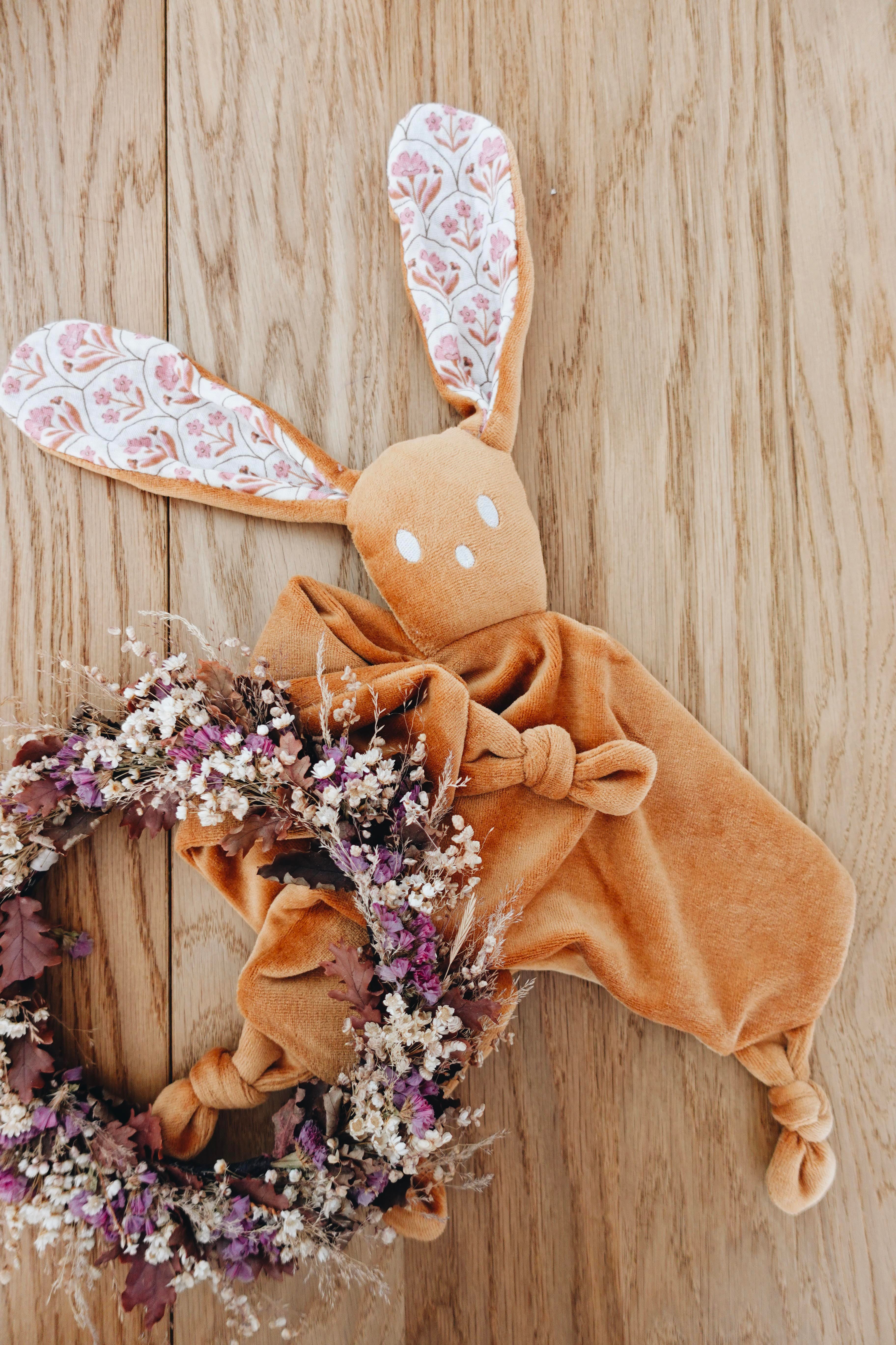 PROTOTYPE - Doudou Velours Câlin Noeuds - Indy Boho