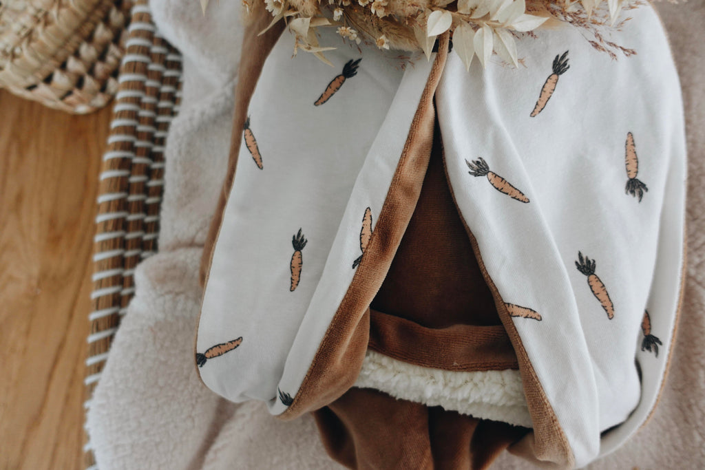 PROTOTYPE - Poncho Velours - Carrots