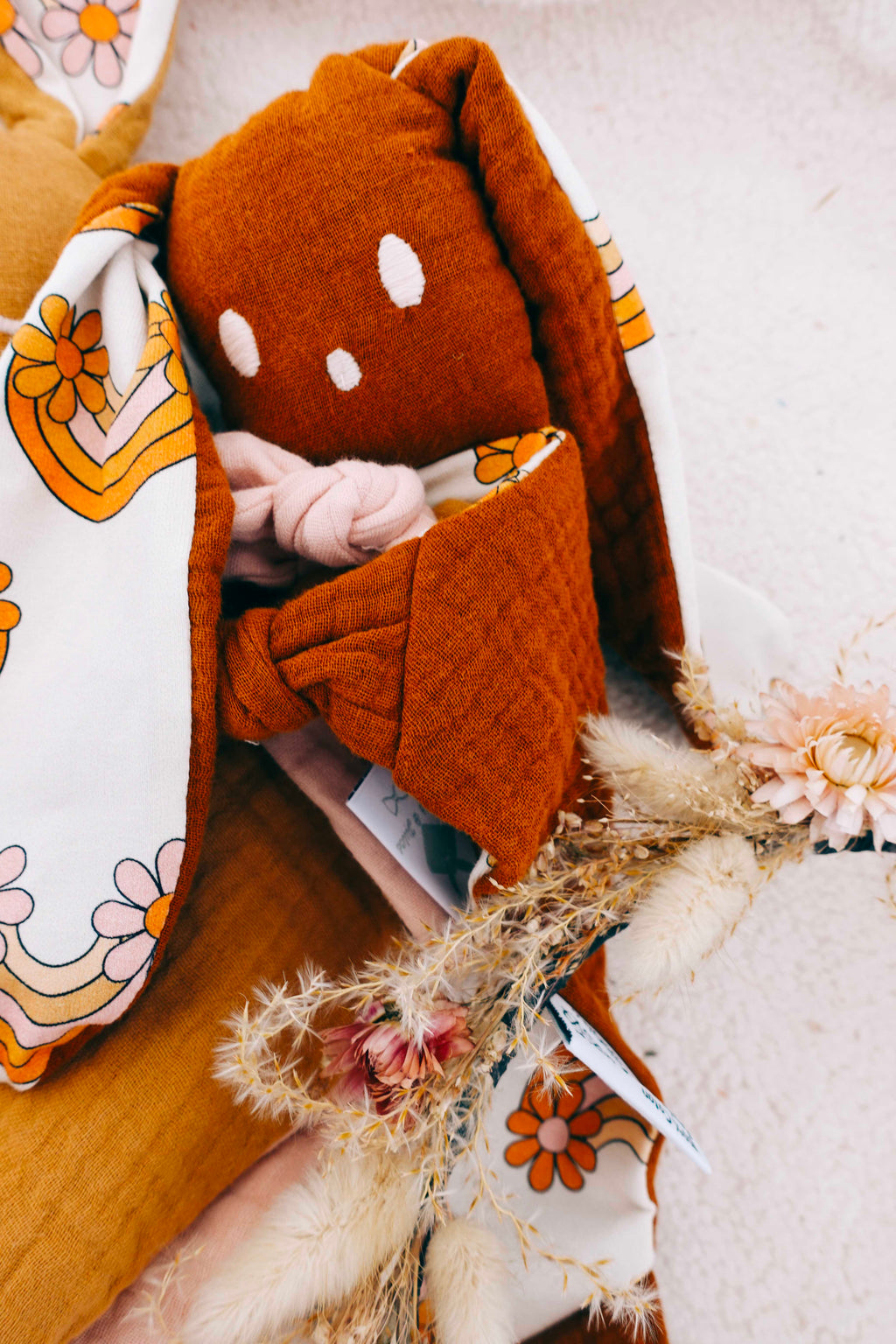 Doudou Lange Chouchou – Flower Rainbow