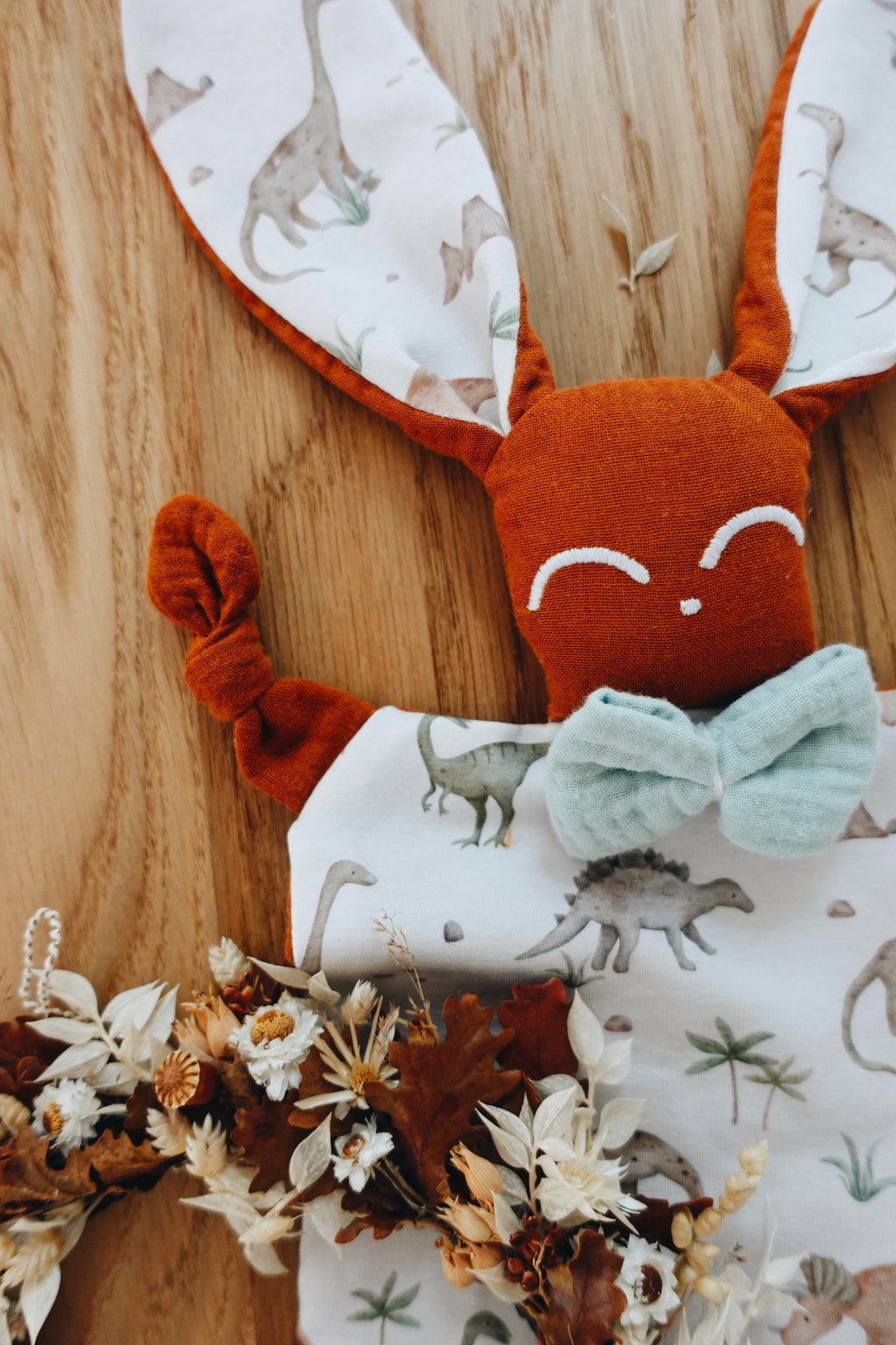 Doudou Lange Chouchou - Dino Pastel