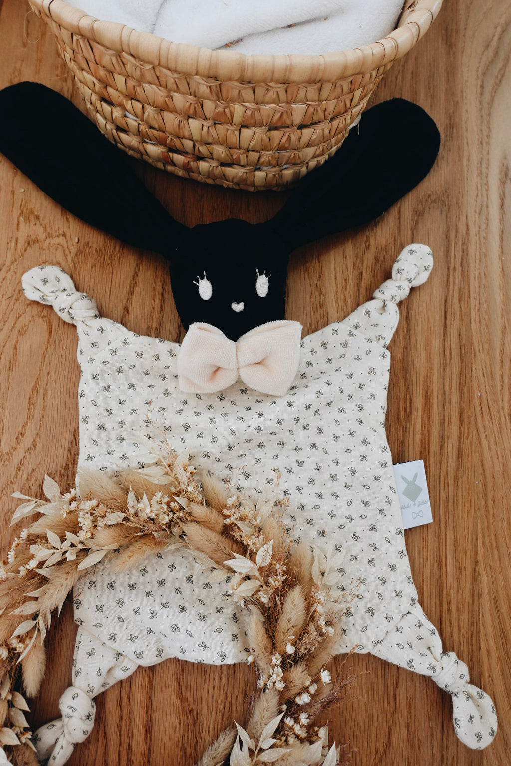 PROTOTYPE - Doudou Mousseline Feuilles