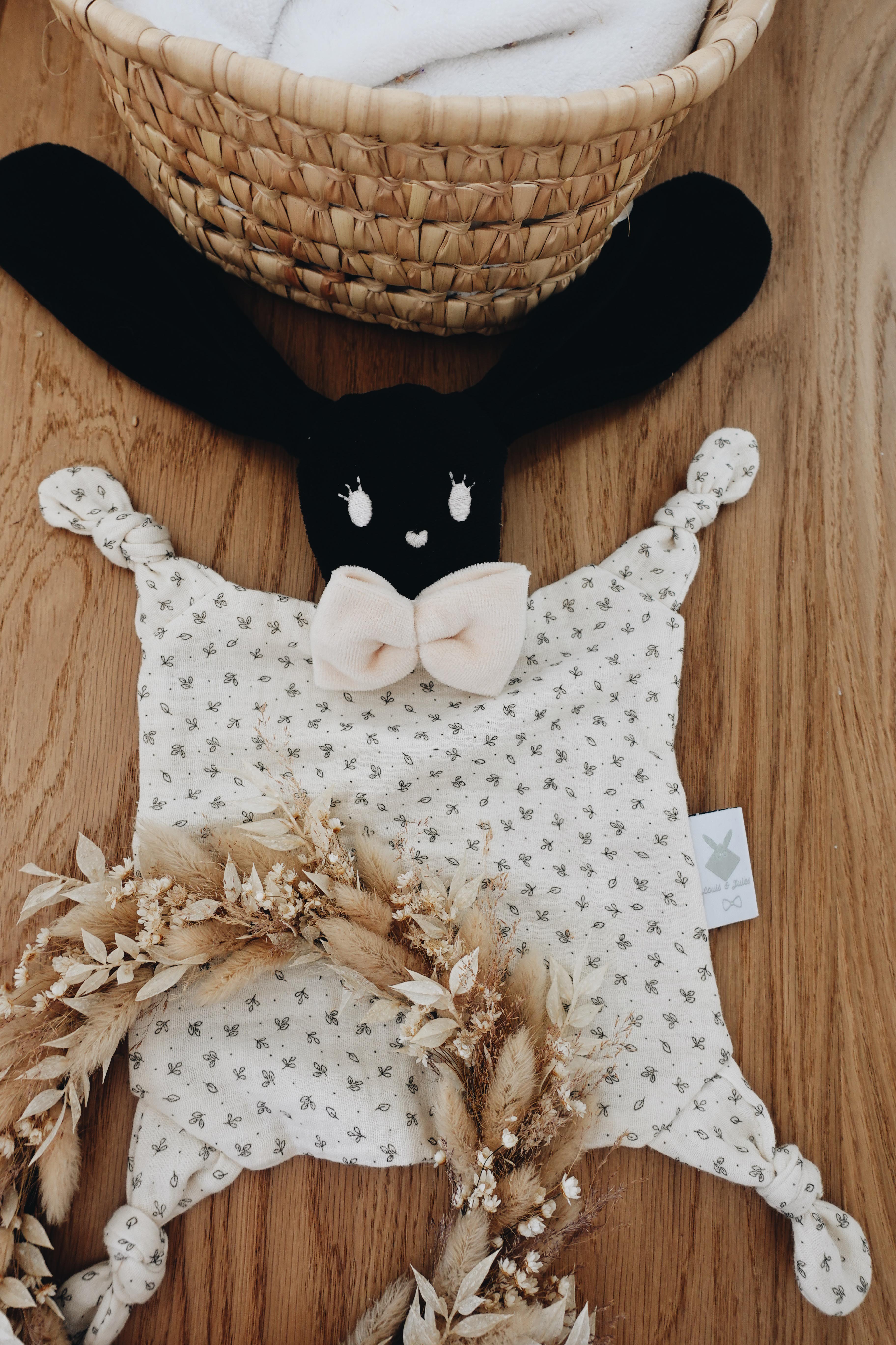 PROTOTYPE - Doudou Mousseline Feuilles