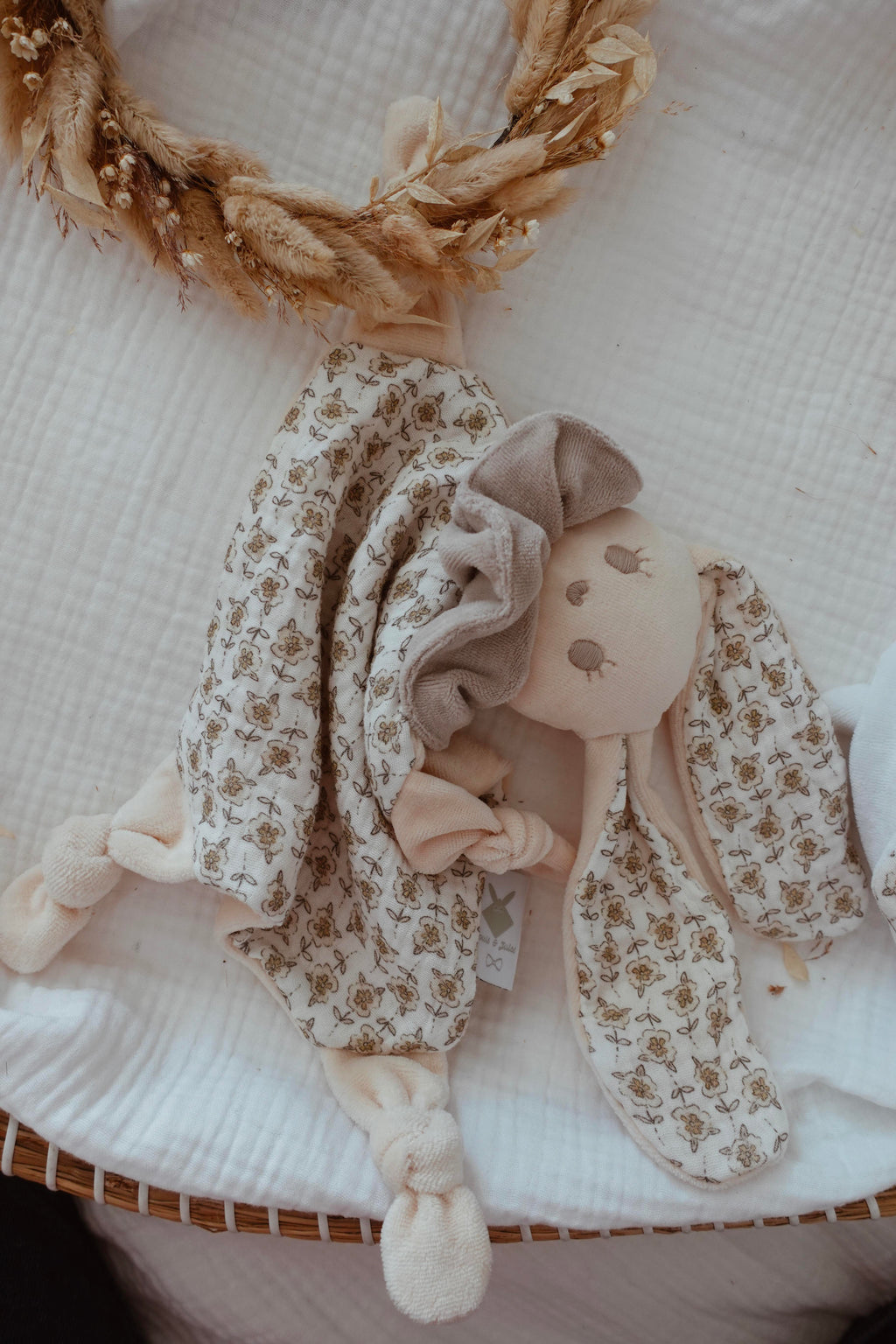 Doudou Velours Chouchou - Retro Floral