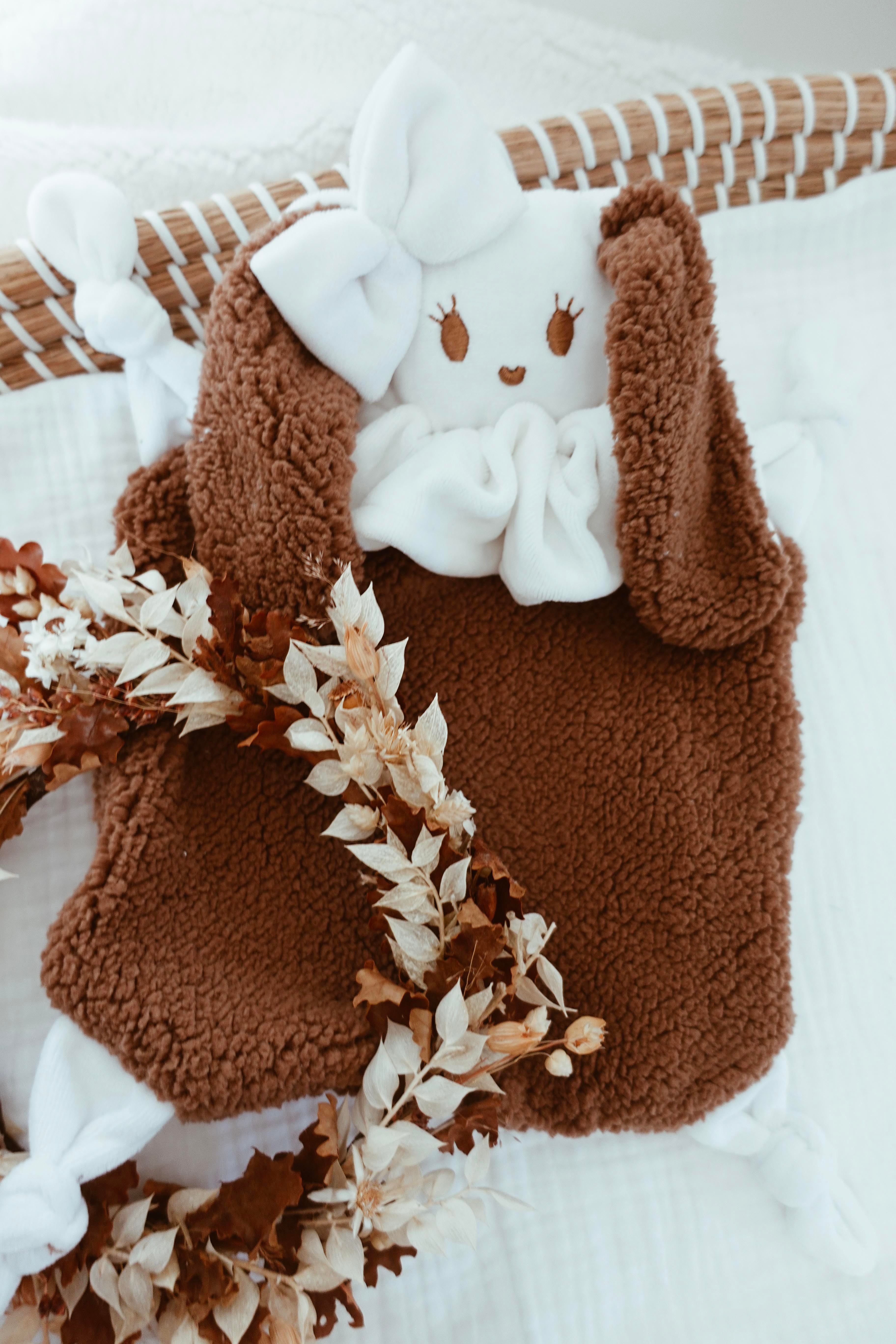 Doudou Moumoute Chouchou Pure - Épaisse Chocolat