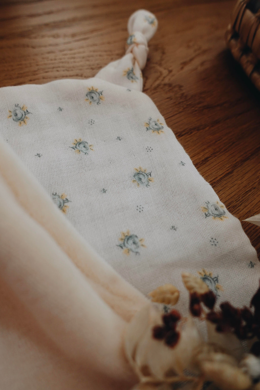 PROTOTYPE - Doudou Mousseline Monceau Bleu