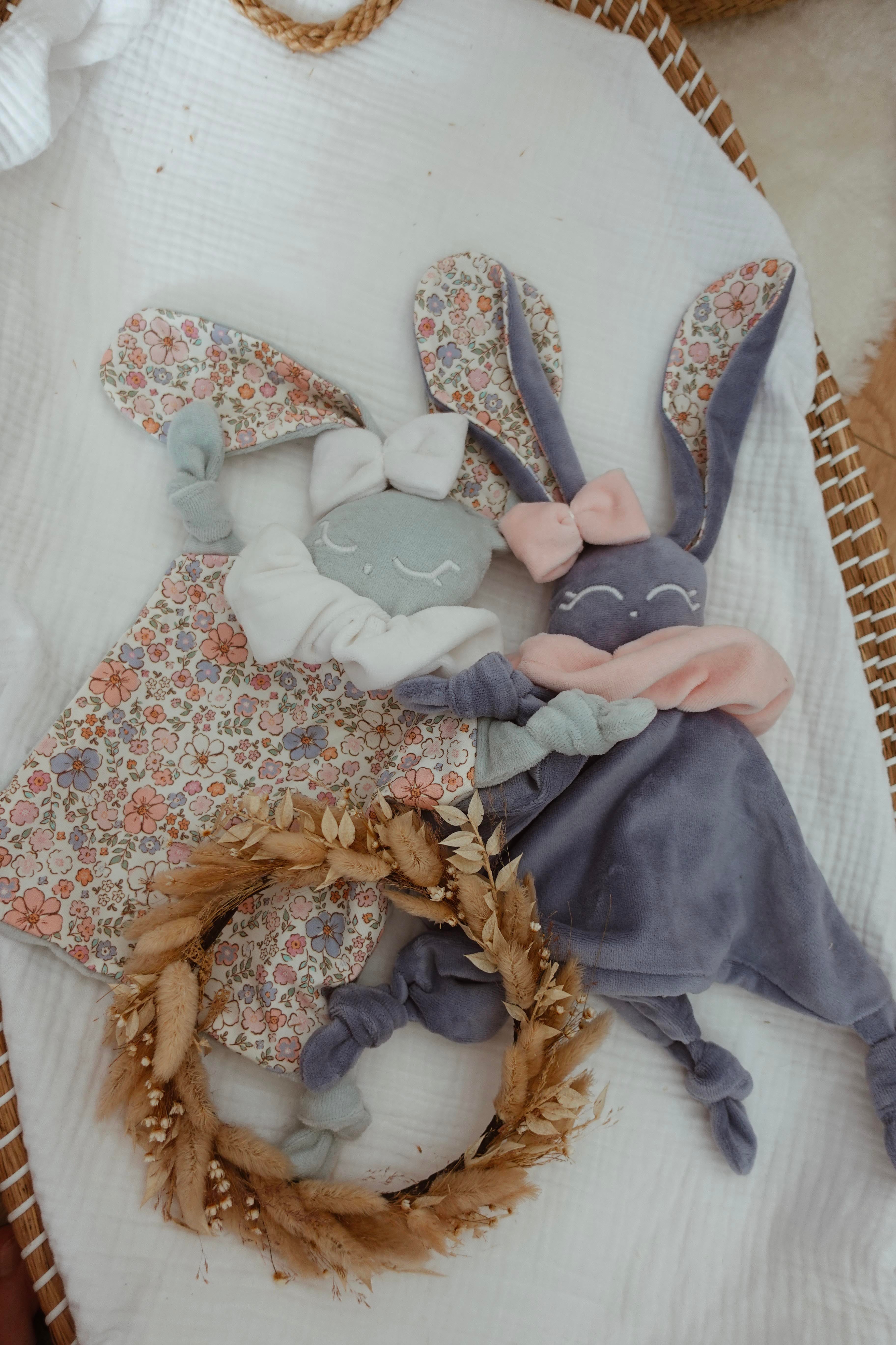 Doudou Velours Chouchou - Blush et Pastel