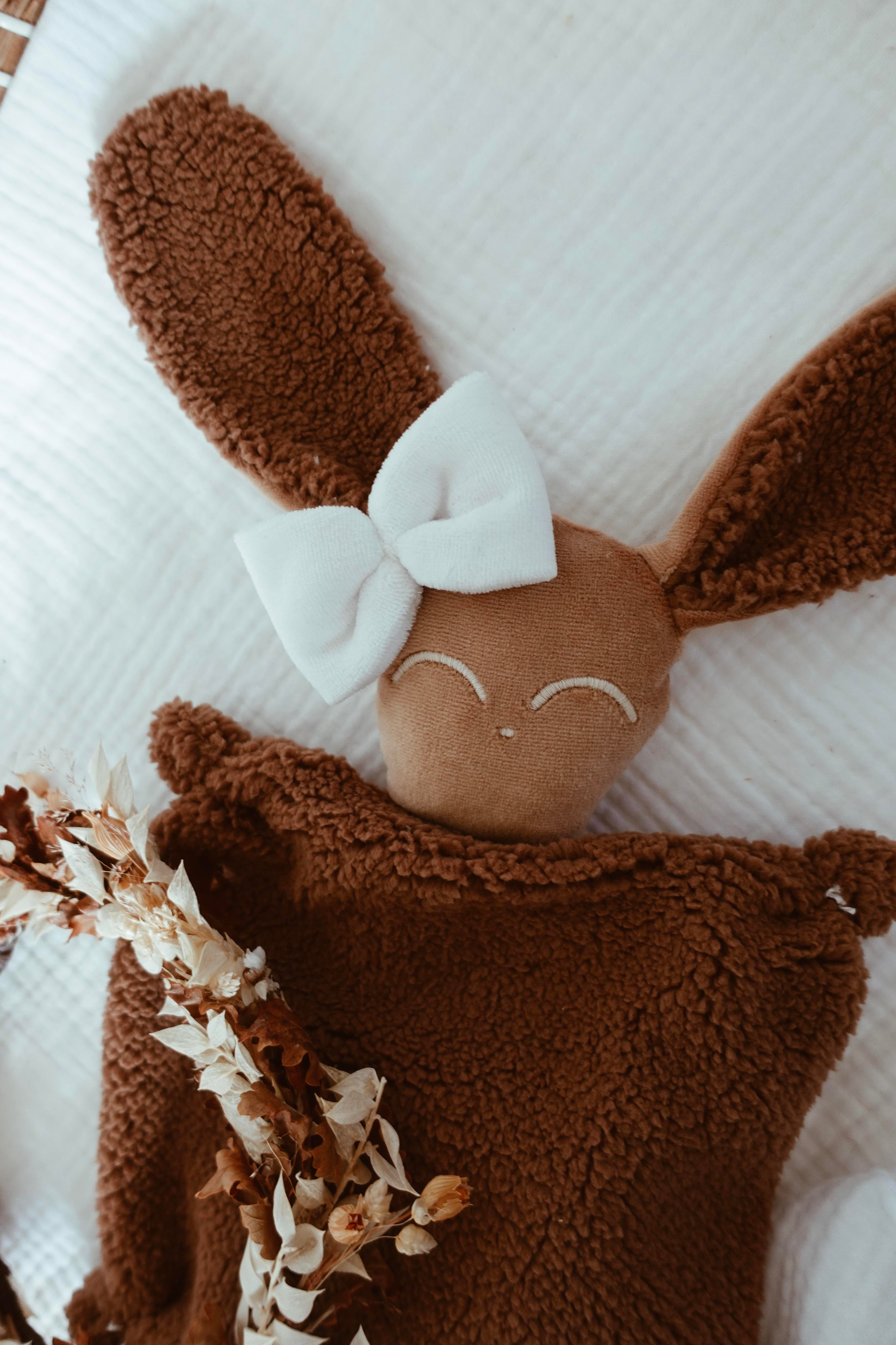 Bouillotte noyaux de cerise moumoute Pure - Épaisse Chocolat